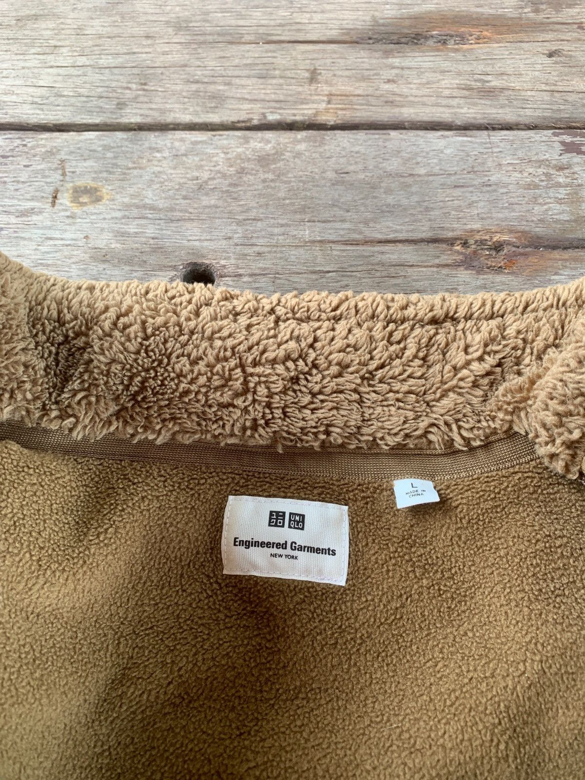 Engineered Garments × Japanese Brand Engineered Garment x Ut Japan fleece sherpa jacket Size US L / EU 52-54 / 3 - 5 Thumbnail