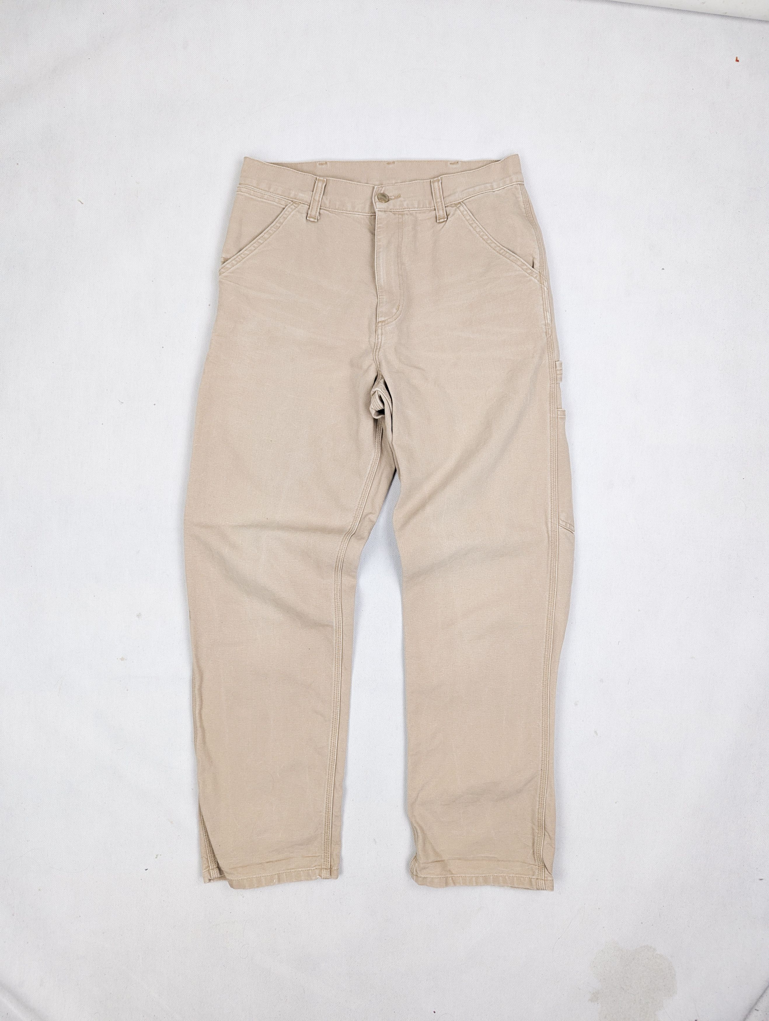 Carhartt Carhartt single knee pant 29 beige Size US 29 - 3 Thumbnail
