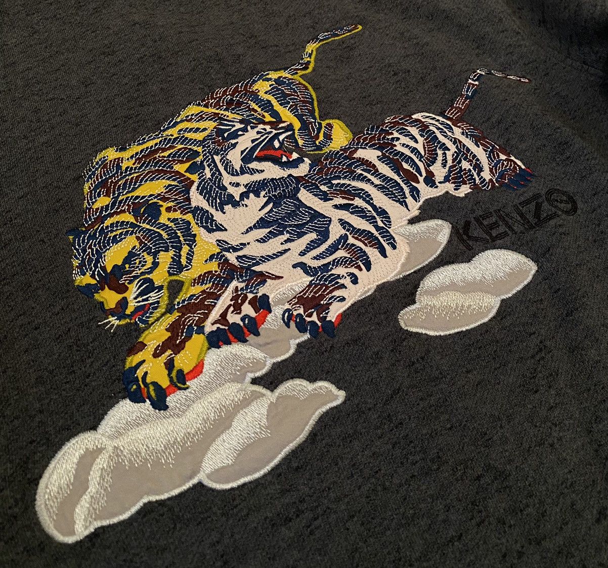 Kenzo Kenzo Paris Embroidered Tigers Coton Bomber x Luxury Size US M / EU 48-50 / 2 - 4 Thumbnail