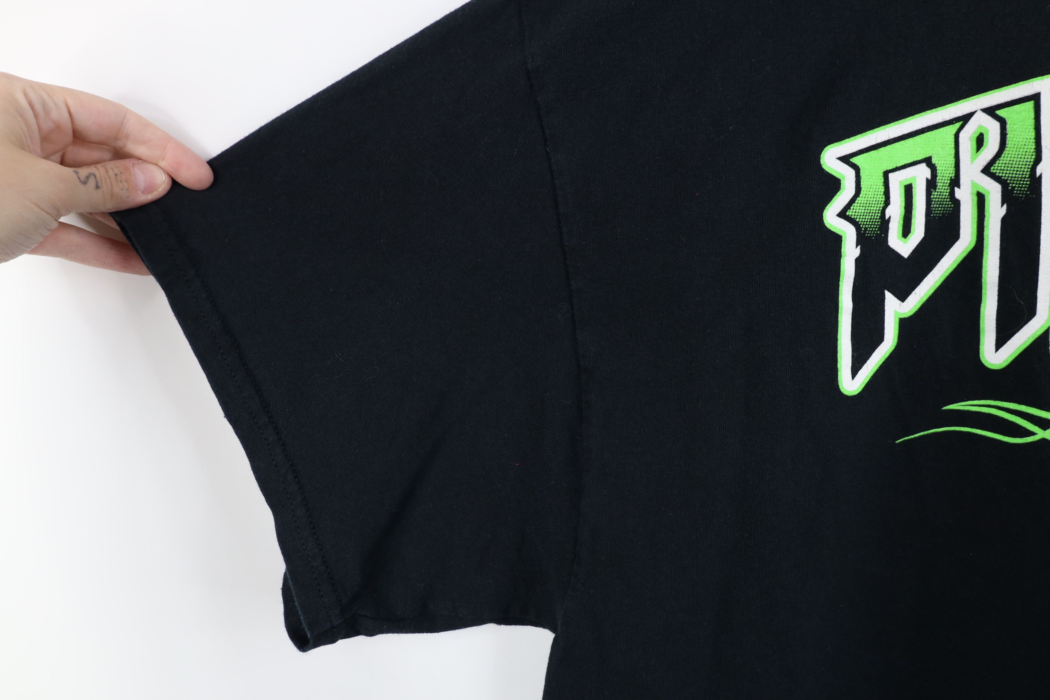 Vintage Y2K Streetwear Full I'm Back Piranaz Racing Fire T-Shirt Size US XXL / EU 58 / 5 - 6 Thumbnail