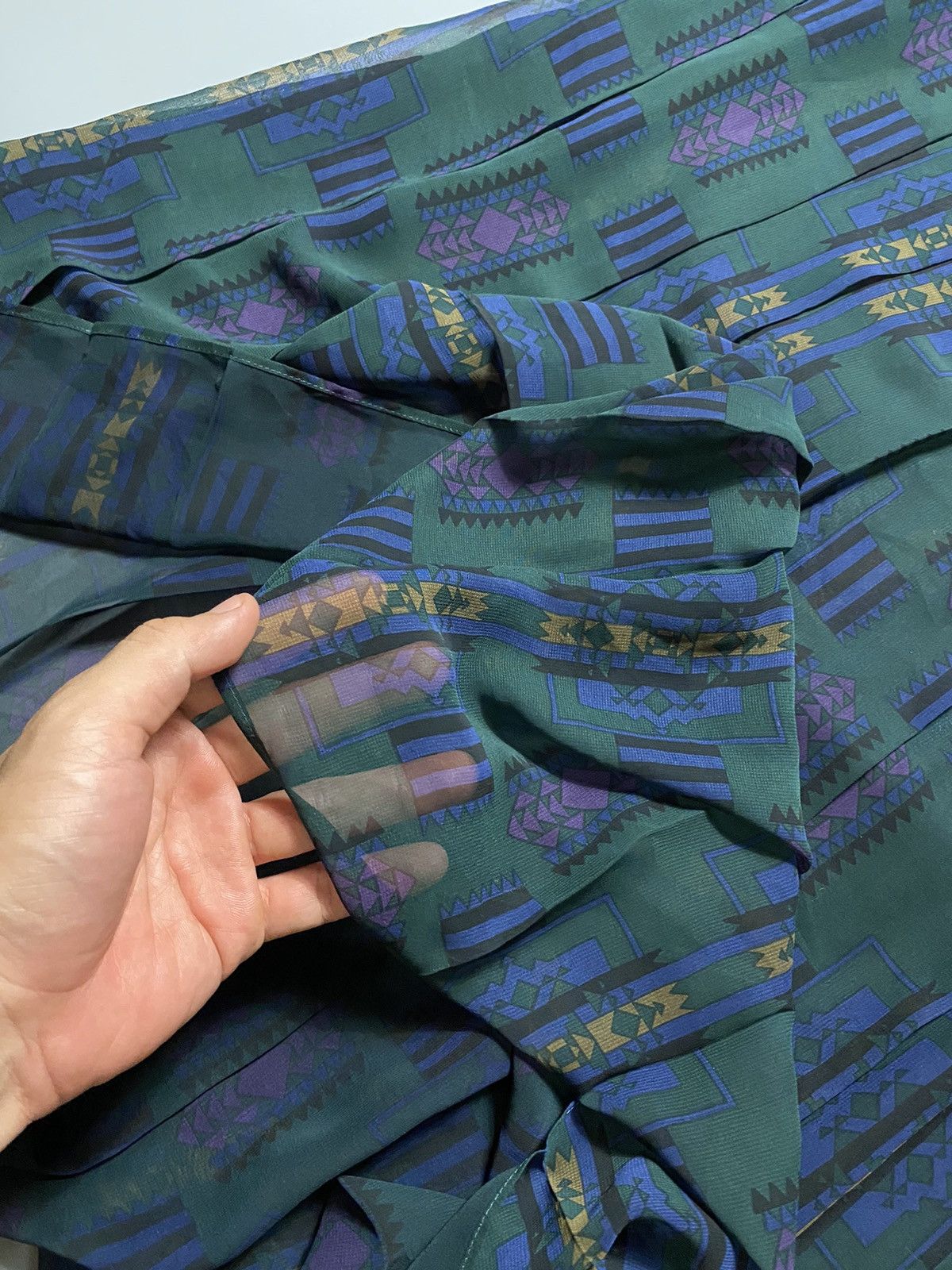 Sacai Sacai Luck - Skirt Size 26" / US 2 / IT 38 - 4 Thumbnail