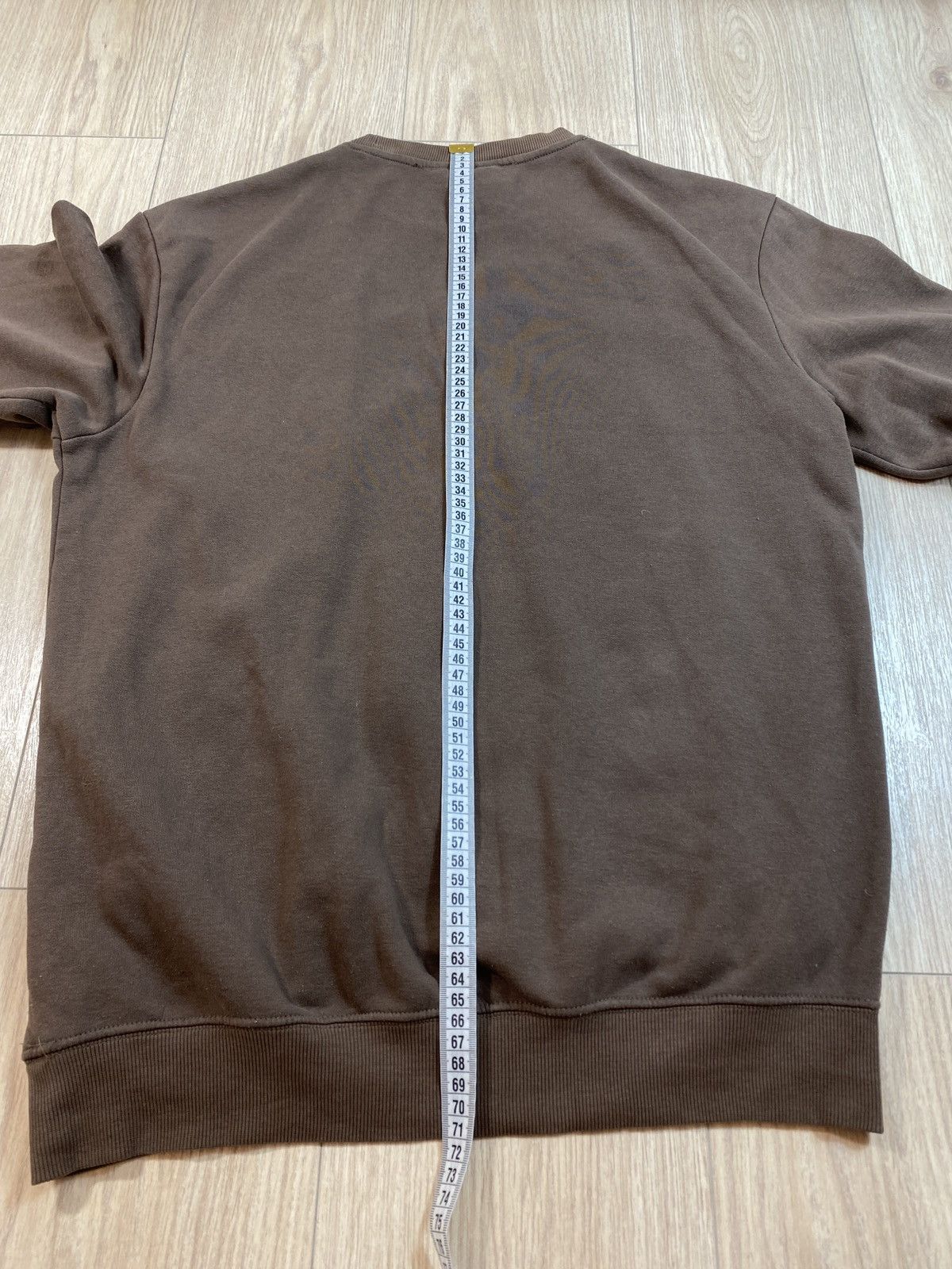 Japanese Brand × Nike × Vintage Nike Custom Skeleton Hoodie Skull Bones Vintage Y2K Brown 90 Size US M / EU 48-50 / 2 - 9 Thumbnail