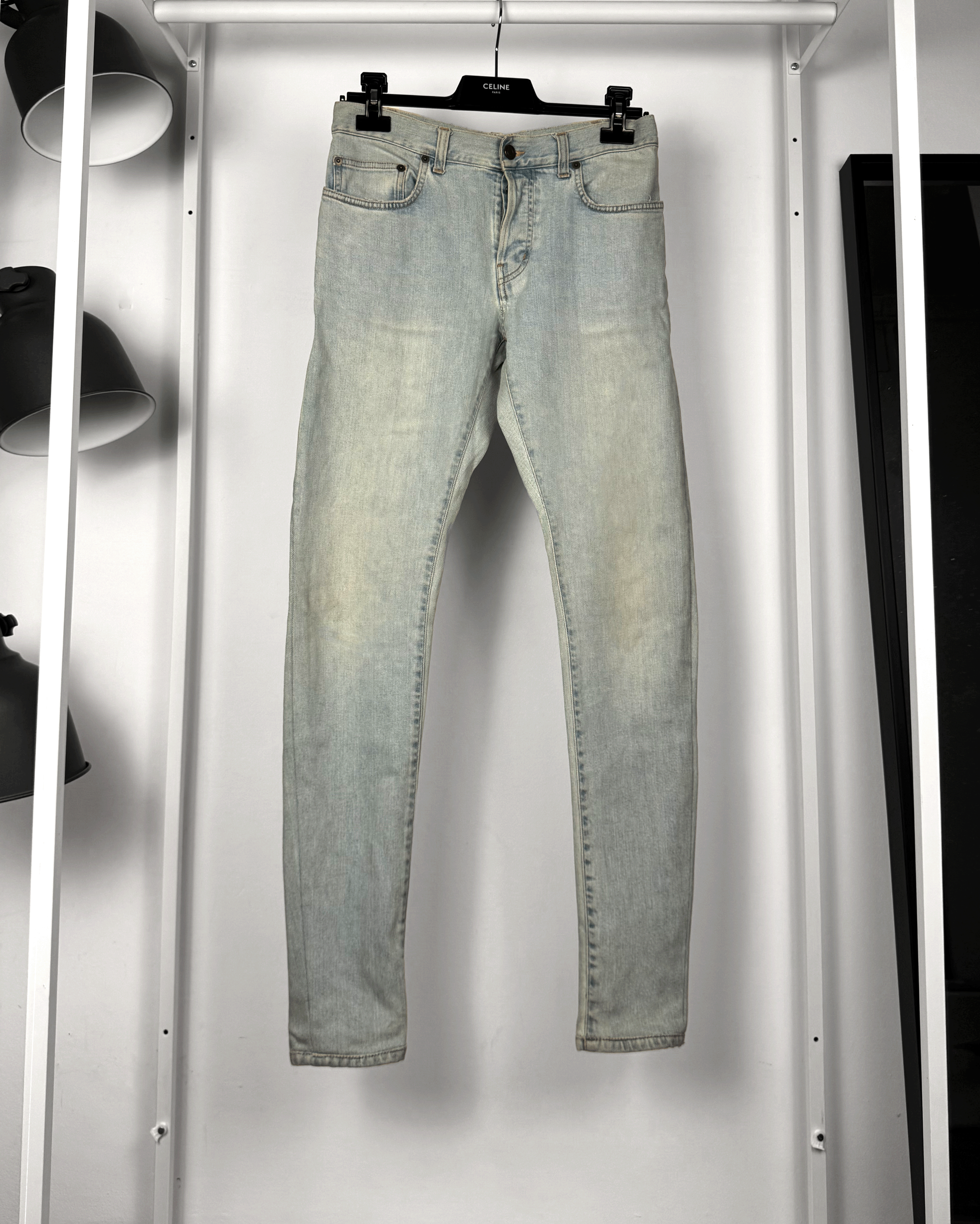 Hedi Slimane × Saint Laurent Paris SS13 Hedi D01 Light Wash