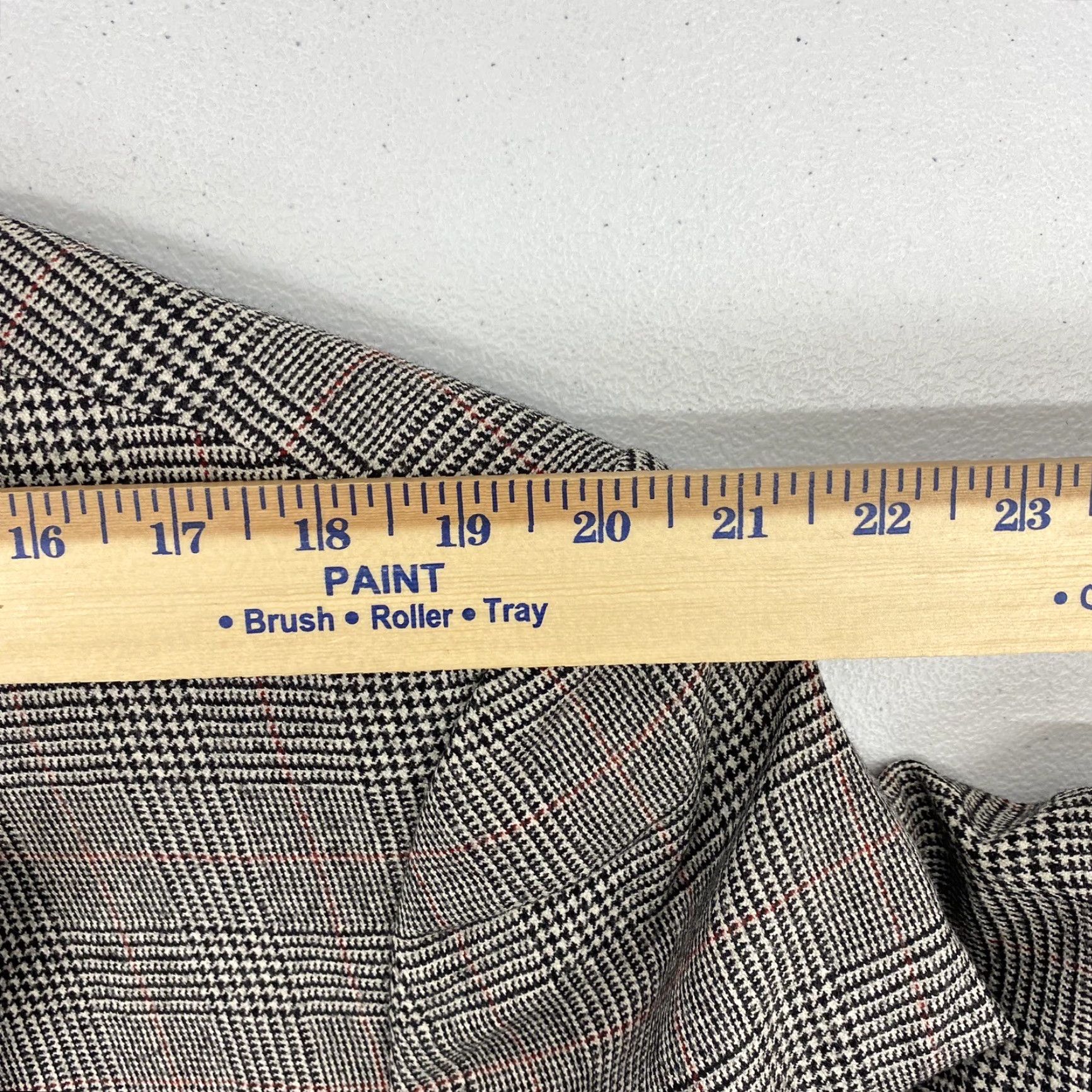Brooks Brothers Brooks Brothers Blazer Jacket Men’s 43L Coat Jacket Suit Gray Wool Check Notch Lapel Three-Button Single-Breasted Vintage: No, Big & Tall? (Wait) Size 46R - 7 Thumbnail