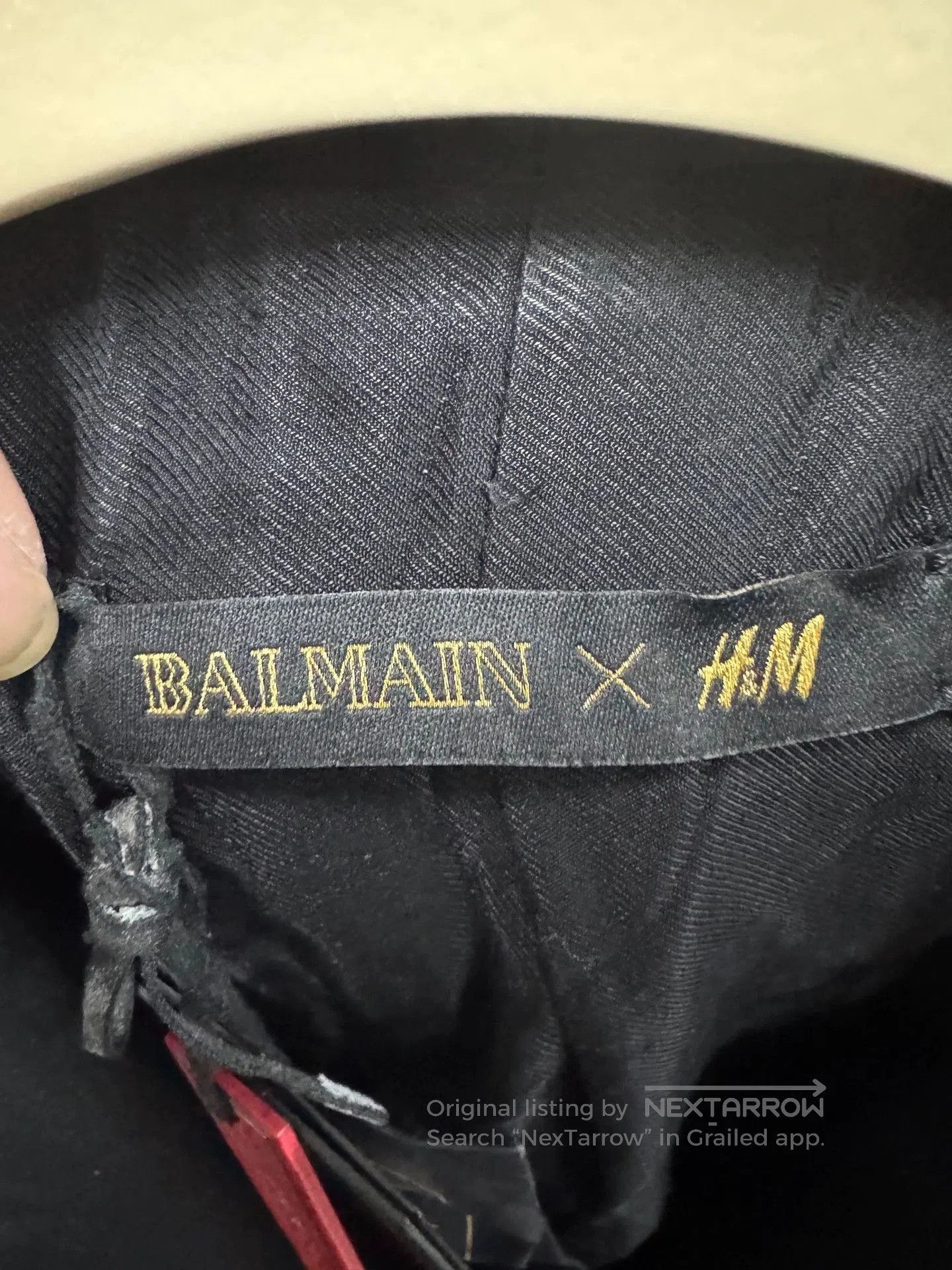 Balmain Balmain x H&M Wool Double-Breasted Blazer. Size US M / EU 48-50 / 2 - 3 Thumbnail