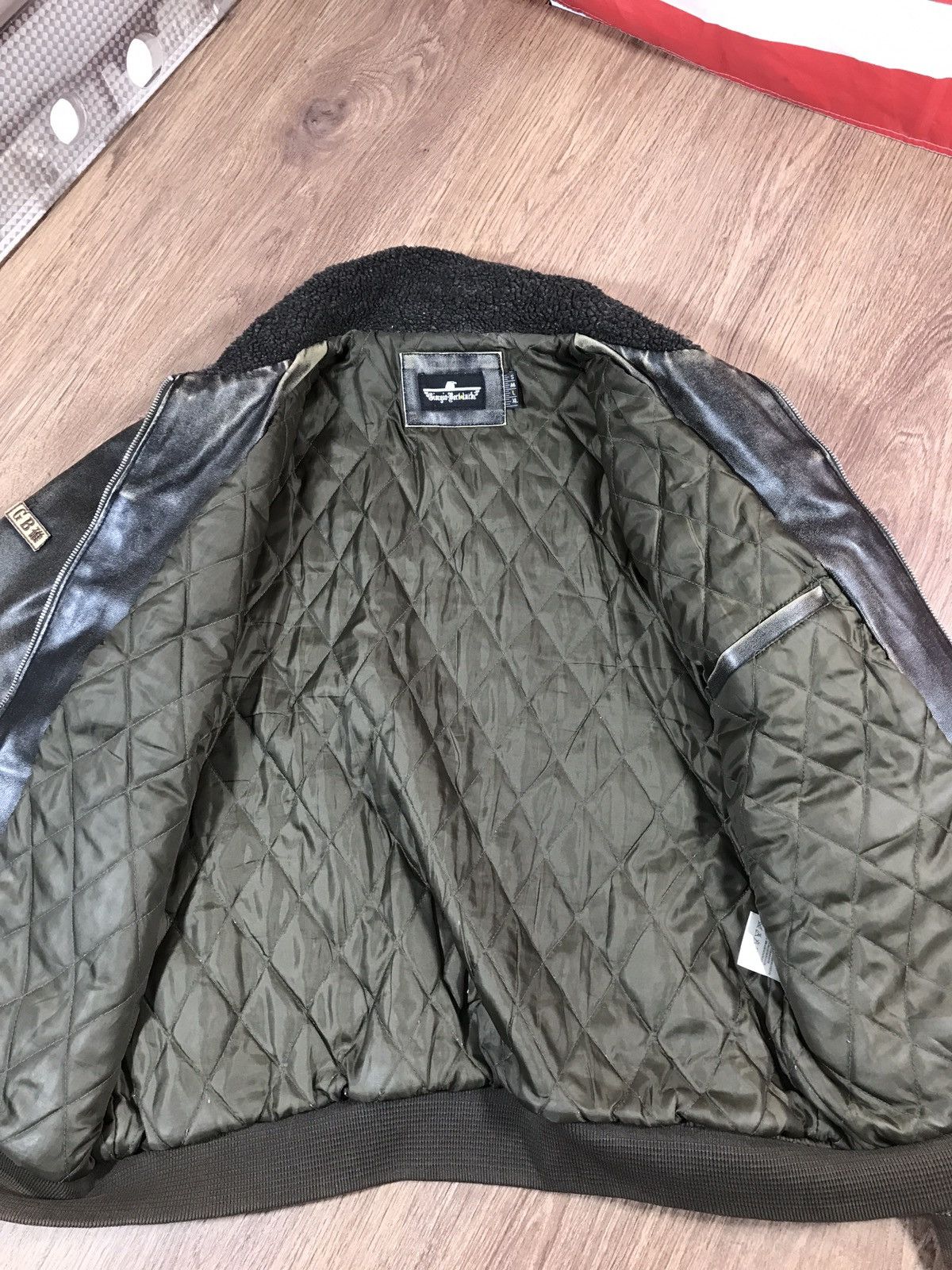 Japanese Brand × Vintage Vintage Bomber Pilot Jacket Bicker Size US L / EU 52-54 / 3 - 13 Thumbnail