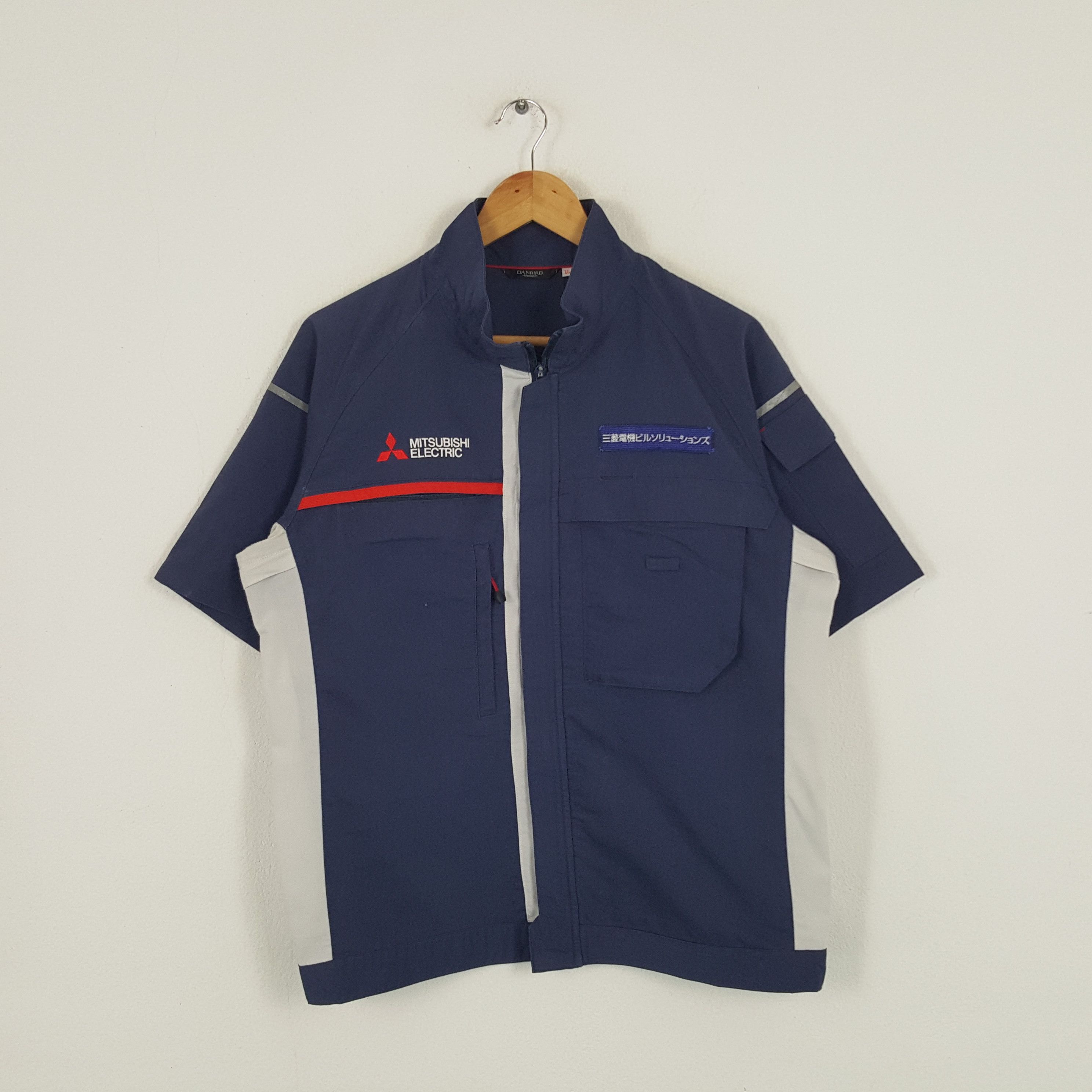 Vintage Vintage Mitsubishi Electric Japanese Racing Tshirt Size US L / EU 52-54 / 3 - 1 Thumbnail