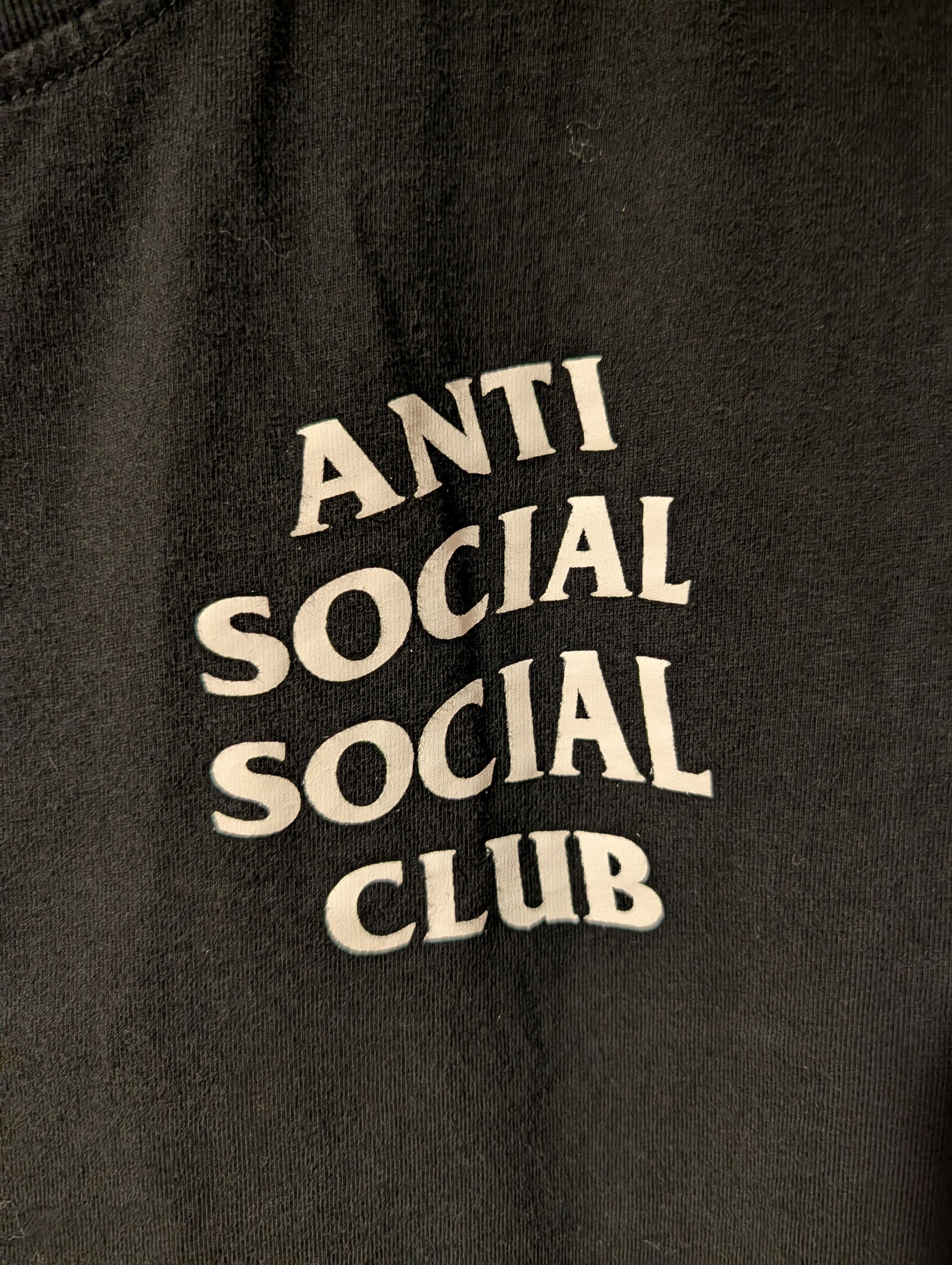 Anti Social Social Club Anti Social Social Club Logo Boys XX-Large T-Shirt Size US XXL / EU 58 / 5 - 4 Thumbnail