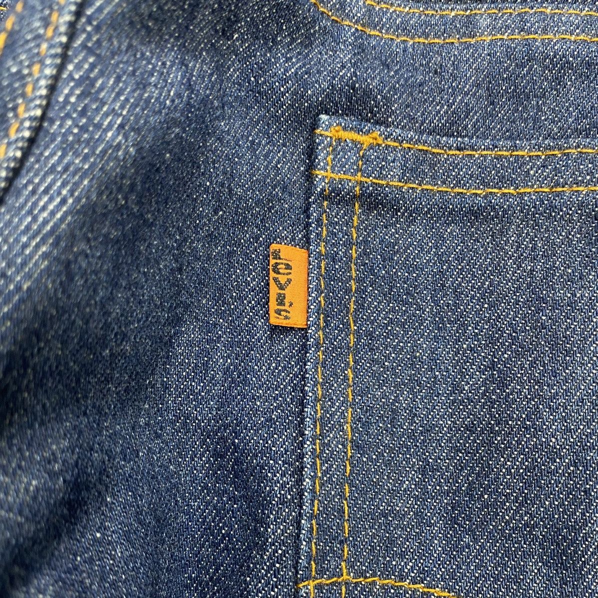 Levi's Vintage Clothing 🇺🇸1970s Vintage Levis 505 38x32 Orange Tab Straight Leg Jeans Size US 38 / EU 54 - 13 Thumbnail