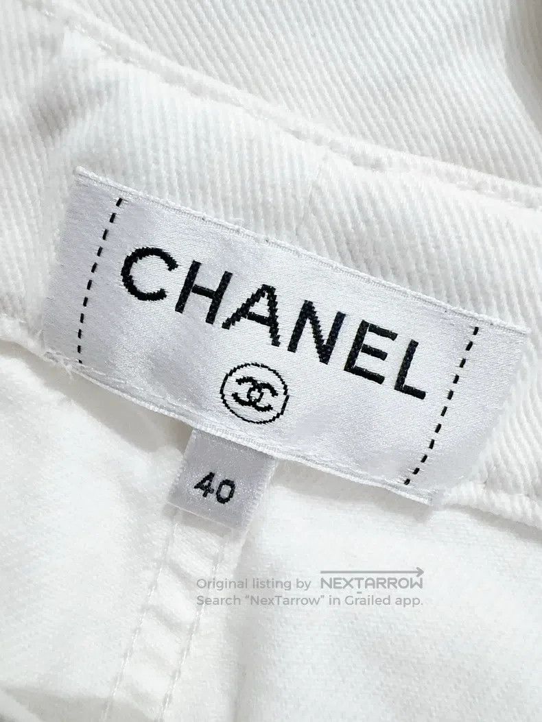 Chanel Chanel White jeans Size 26" / US 2 / IT 38 - 5 Thumbnail