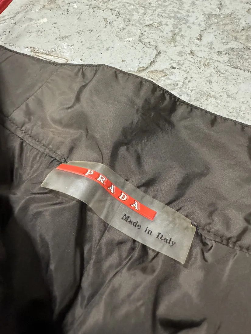 Prada × Vintage 2000s Prada Linea Rossa Brown Tactical Pants Size 25" / US 0 / IT 36 - 3 Thumbnail