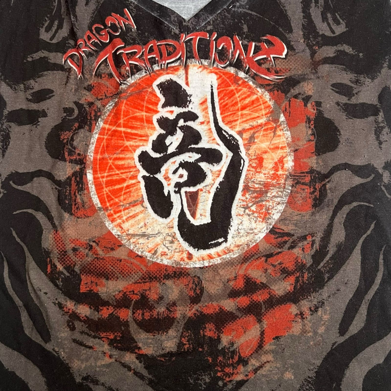 Other Dragon Traditionz Women’s T-Shirt Martial Arts Asian Symbol Size M / US 6-8 / IT 42-44 - 2 Thumbnail