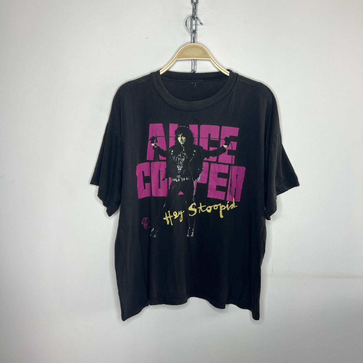 Band Tees Vintage Alice Cooper “Hey Stoopid” 1991 t-shirt Size US L / EU 52-54 / 3 - 1 Thumbnail