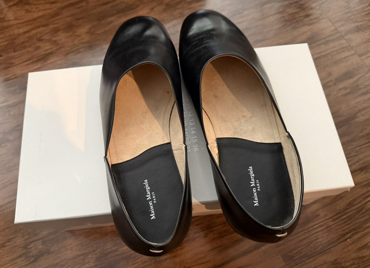 Maison Margiela Black Grecian Slip-on Loafers Size US 10 / EU 43 - 8 Thumbnail