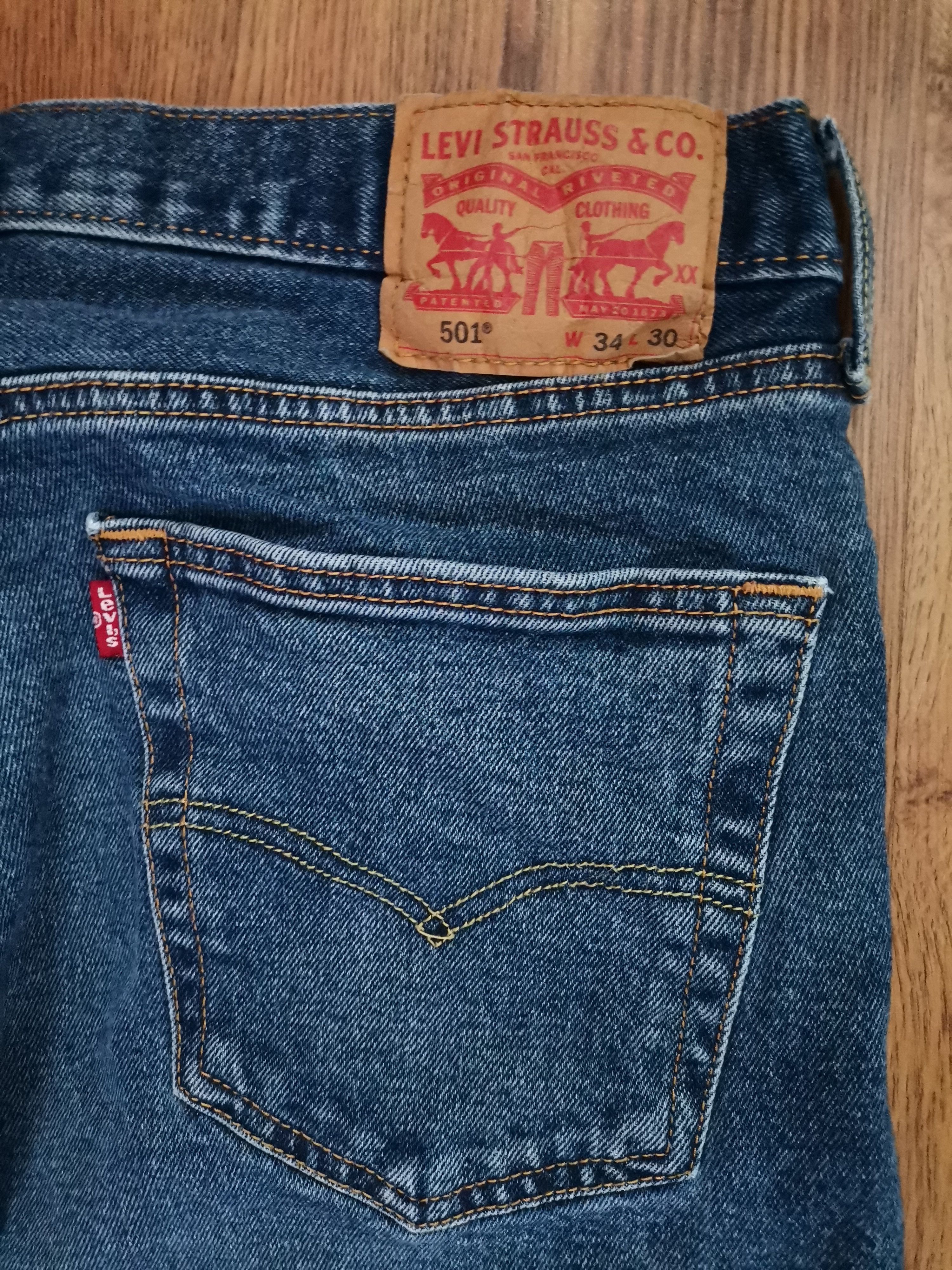 Levi's Levi's 501 Distressed Jeans Size US 34 / EU 50 - 2 Thumbnail