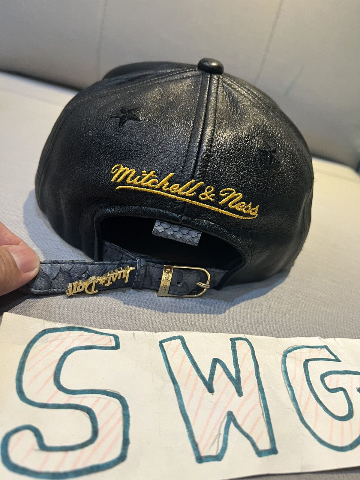 Just Don × Mitchell & Ness Just Don Cleveland Cavaliers Python Snapback – Ultra Rare Size ONE SIZE - 3 Thumbnail