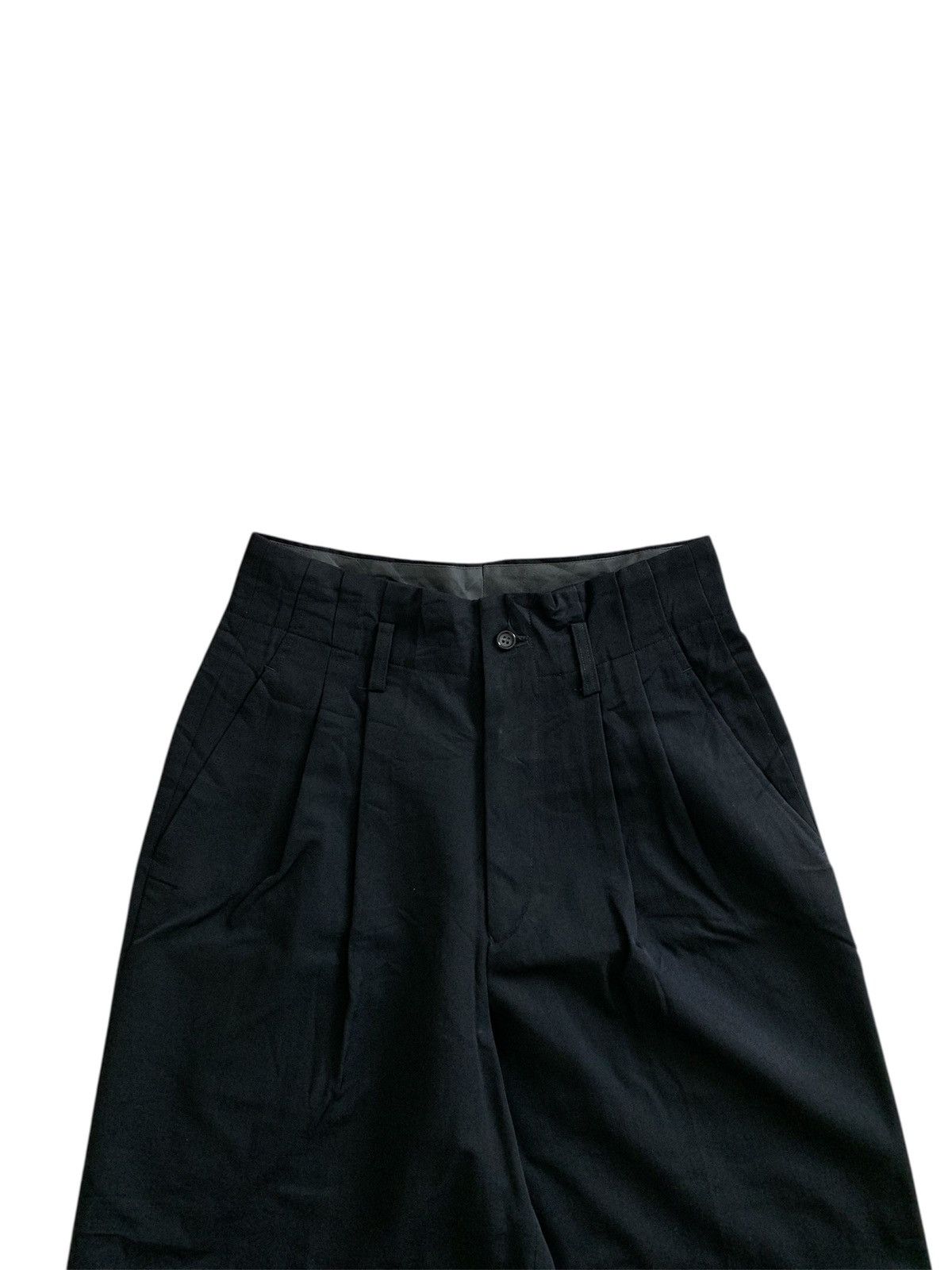 Comme Des Garcons Wool Ultrawide Leg Pants