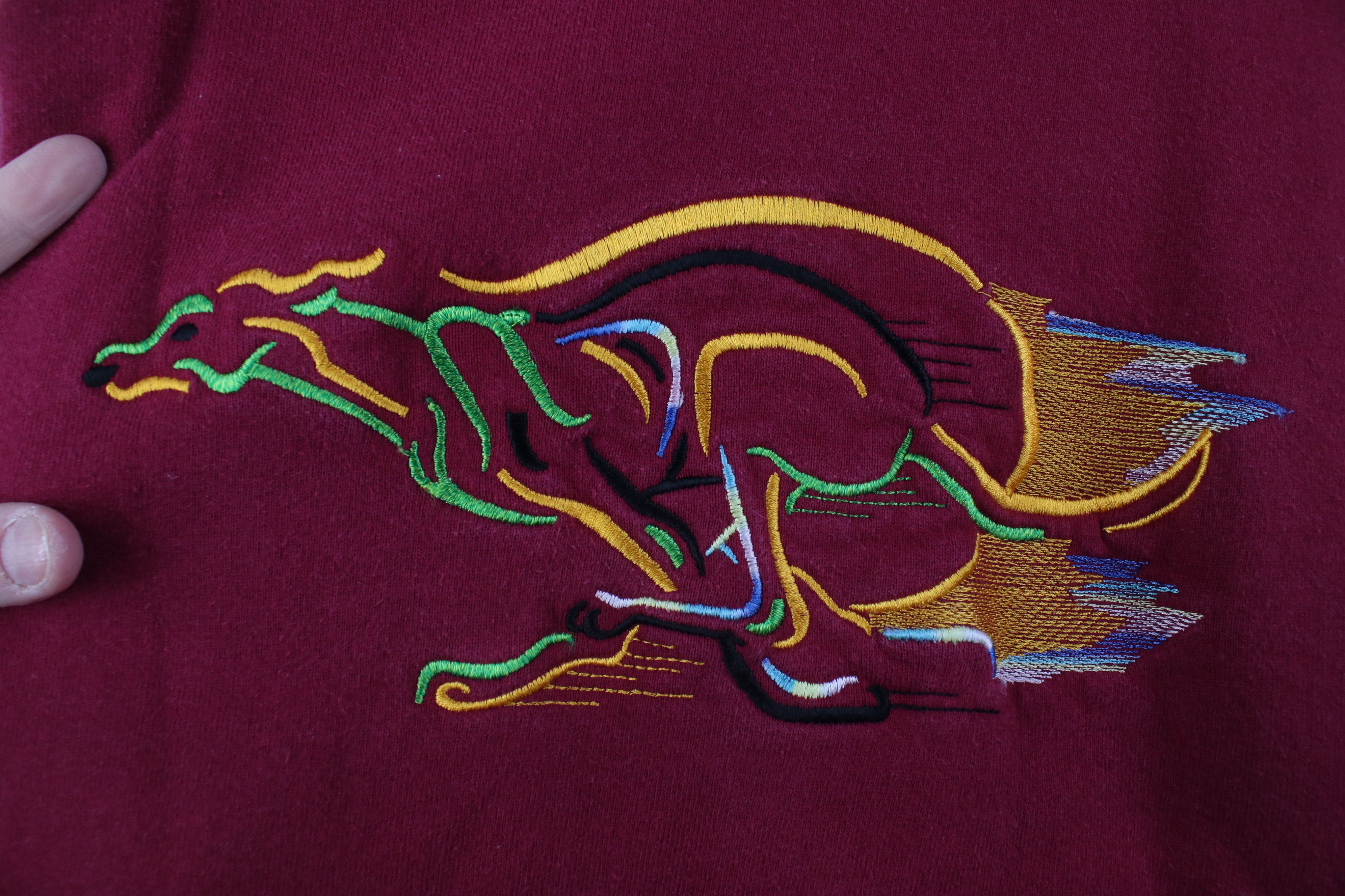 Vintage Vintage 90s Y2K Greyhound Adoption Program Dog Sweatshirt Size M / US 6-8 / IT 42-44 - 4 Thumbnail