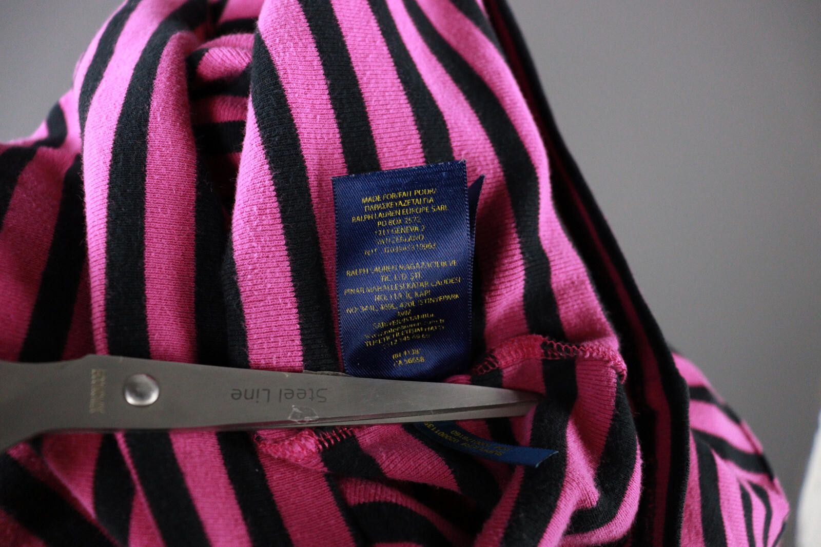 Polo Ralph Lauren Ladies Polo Ralph Lauren Pink Casual Stripe Sweater Size S Size S / US 4 / IT 40 - 10 Thumbnail