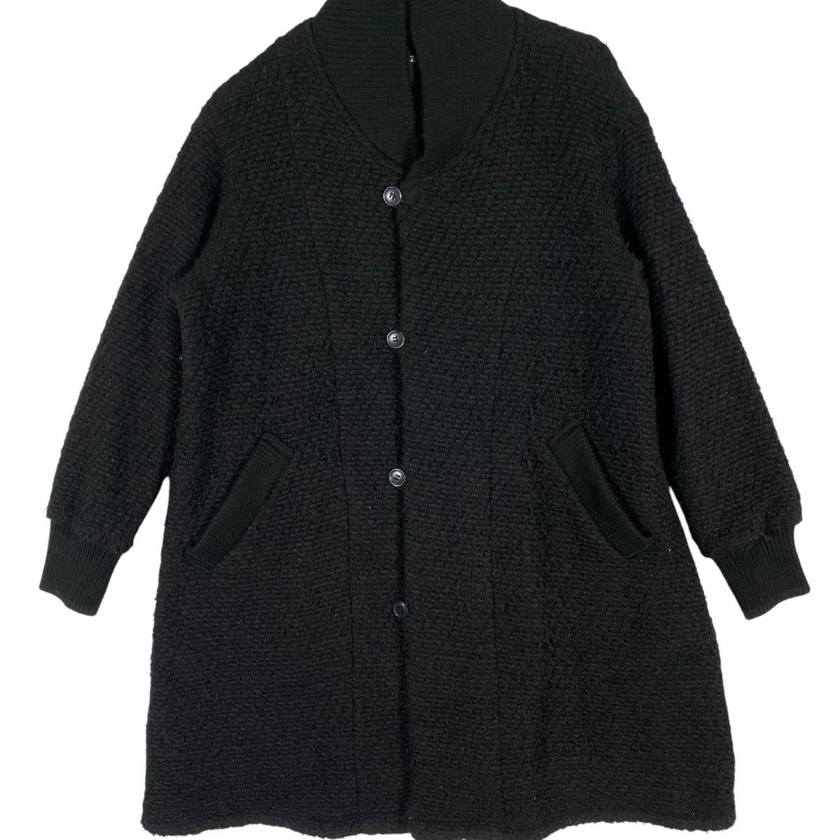 Issey Miyake × Japanese Brand × Zucca Vintage Issey Miyake Zucca Button Jacket M Size Black Colour Size US M / EU 48-50 / 2 - 4 Thumbnail