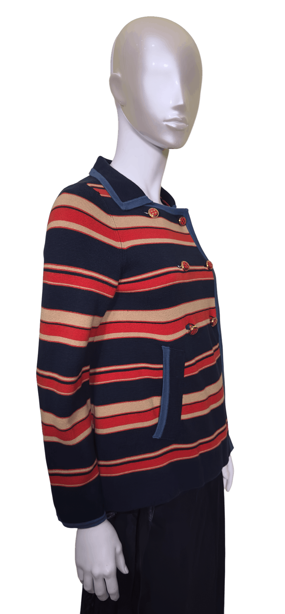 Marc by Marc Jacobs Kate Double Breasted Striped Blazer Size S / US 4 / IT 40 - 3 Thumbnail