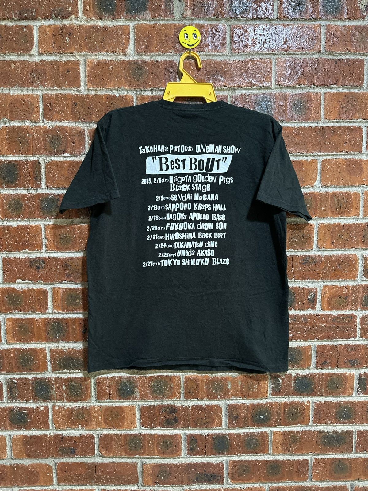 Band Tees × Vintage Vintage Takehara Pistols Tour Tee Size US L / EU 52-54 / 3 - 6 Thumbnail