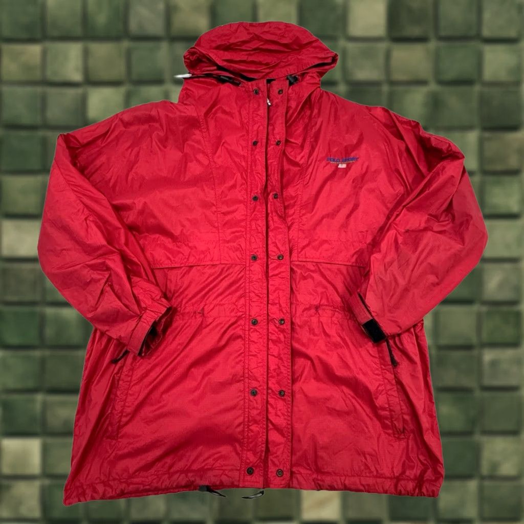 Ralph Lauren VINTAGE Ralph Lauren Polo Sport Parka Hooded Rain Coat Jacket XL Men Black Water Resistant Size US XL / EU 56 / 4 - 1 Thumbnail