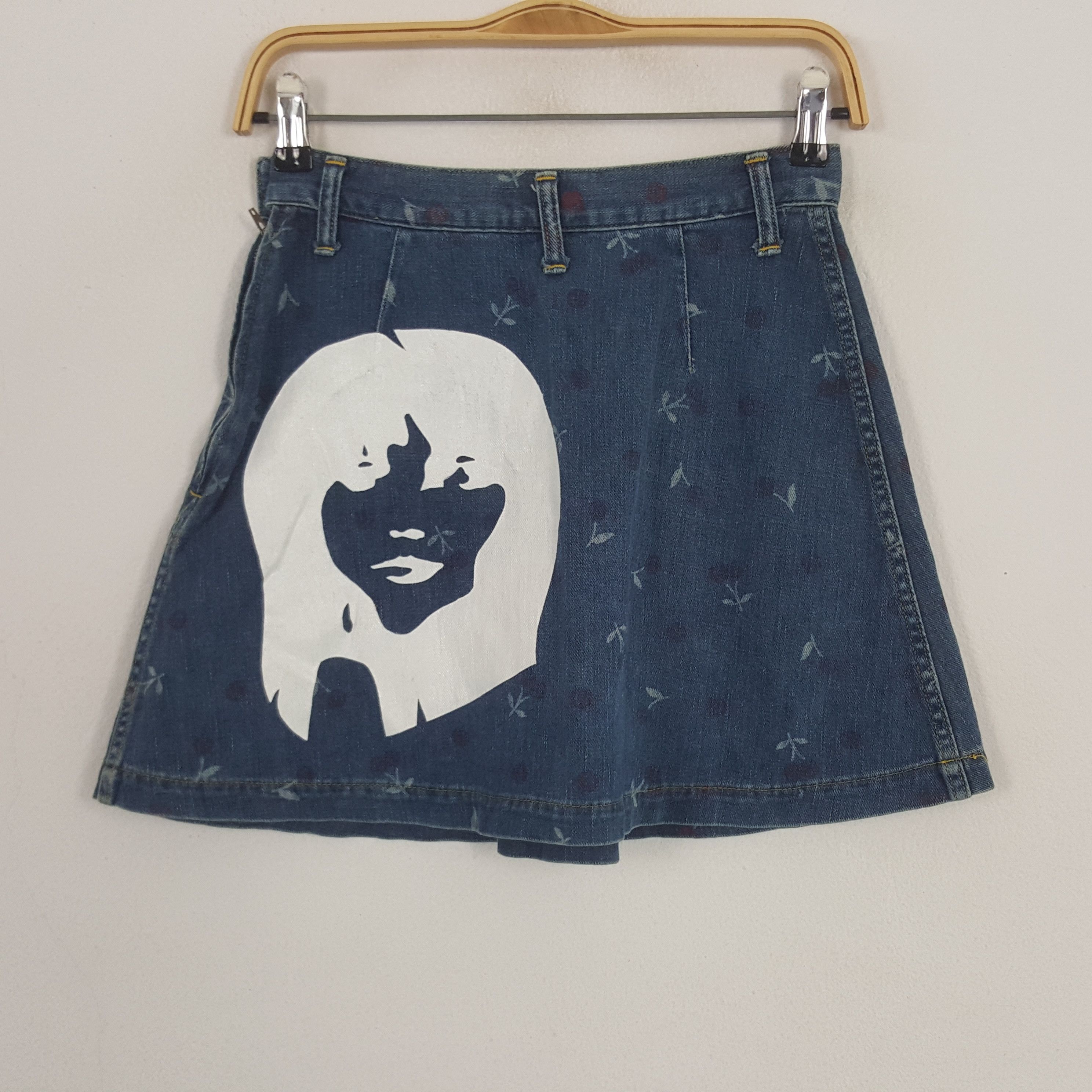 Hysteric Glamour × Japanese Brand × Vintage Vintage Hysteric Glamour Custom Logo Skirt Size 24" / US 00 / IT 34 - 1 Thumbnail