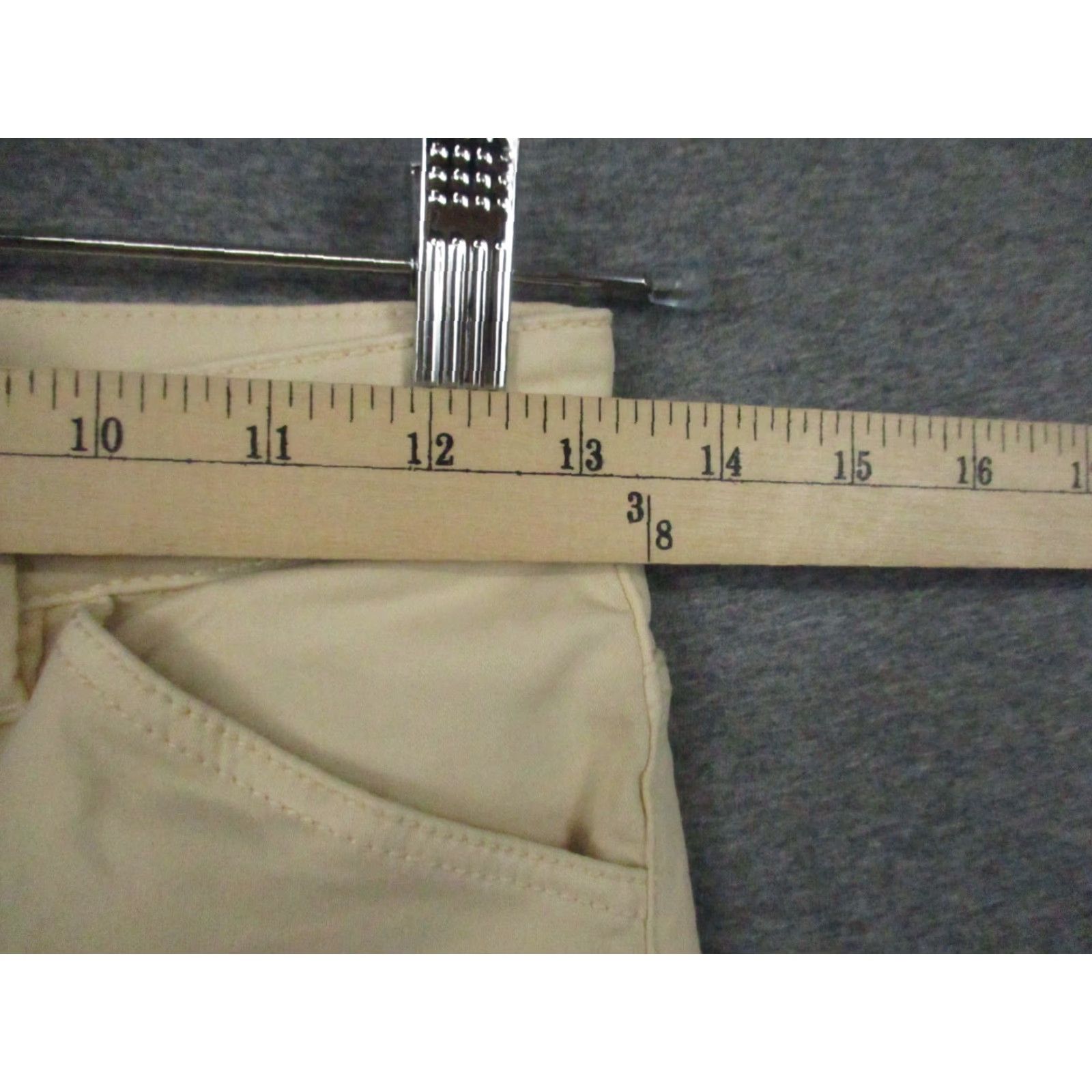 Massimo Dutti VINTAGE Massimo Dutti Flared Pants Women 4 Eggshell Slimming Crop NWT Size 27" / US 4 / IT 40 - 4 Thumbnail