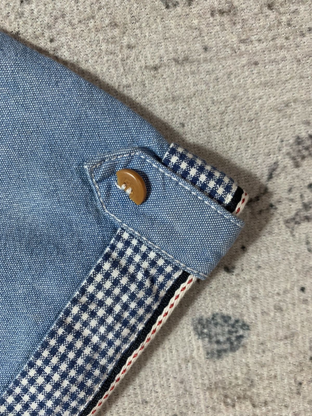 Issey Miyake × Japanese Brand × Yohji Yamamoto Japanese Undefined Western Shirt 'Issey Style Size US XL / EU 56 / 4 - 5 Thumbnail