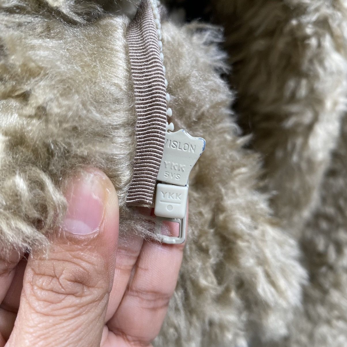 Tsumori Chisato Tsumori Chisato Camel Faux Fur Zip Jacket Size XS / US 0-2 / IT 36-38 - 18 Thumbnail