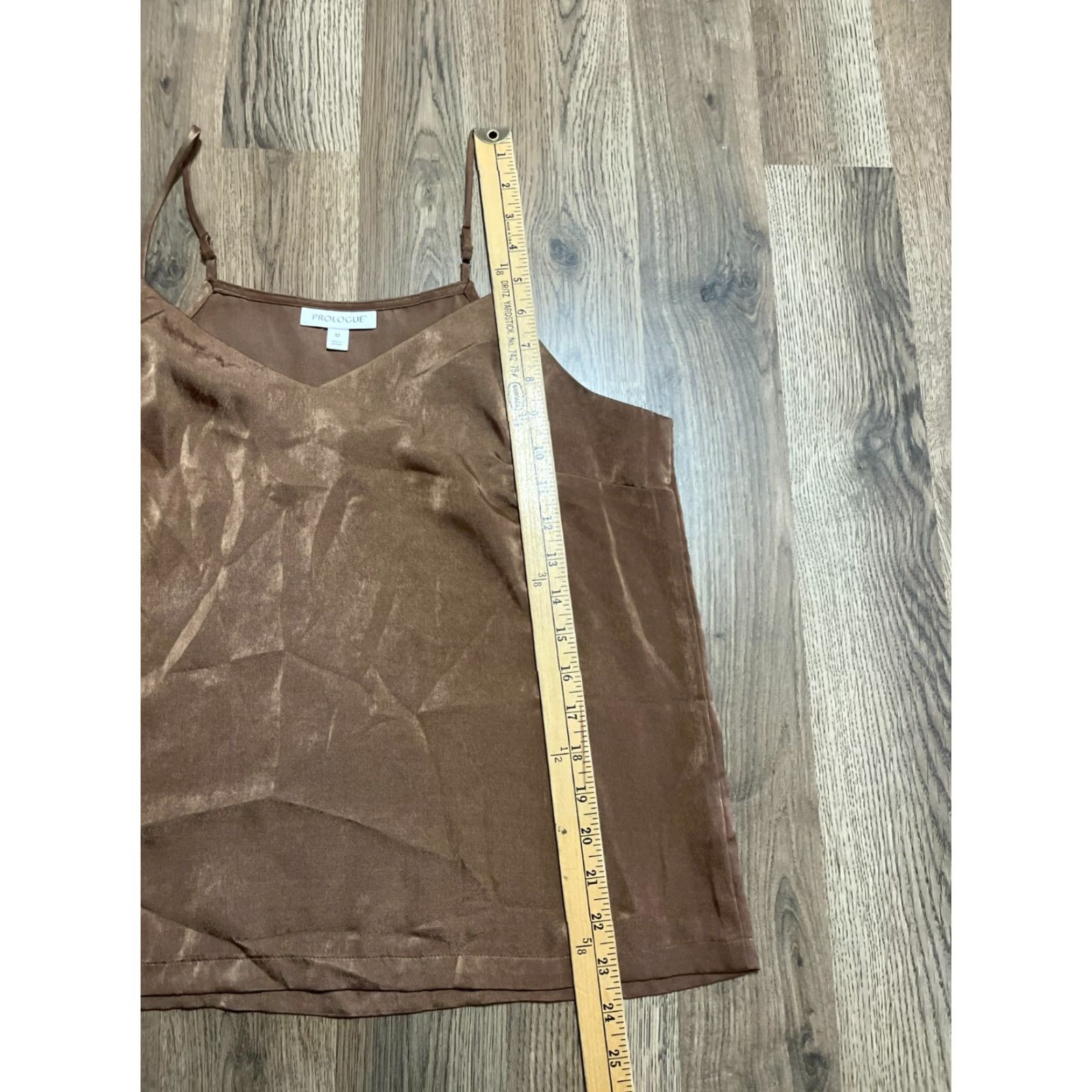 Vintage Prologue Tank Top Women's Size M Brown Sleeveless V-Neck Pullover Casual Modern Womens Tank M Brown Prologue Size M / US 6-8 / IT 42-44 - 7 Thumbnail