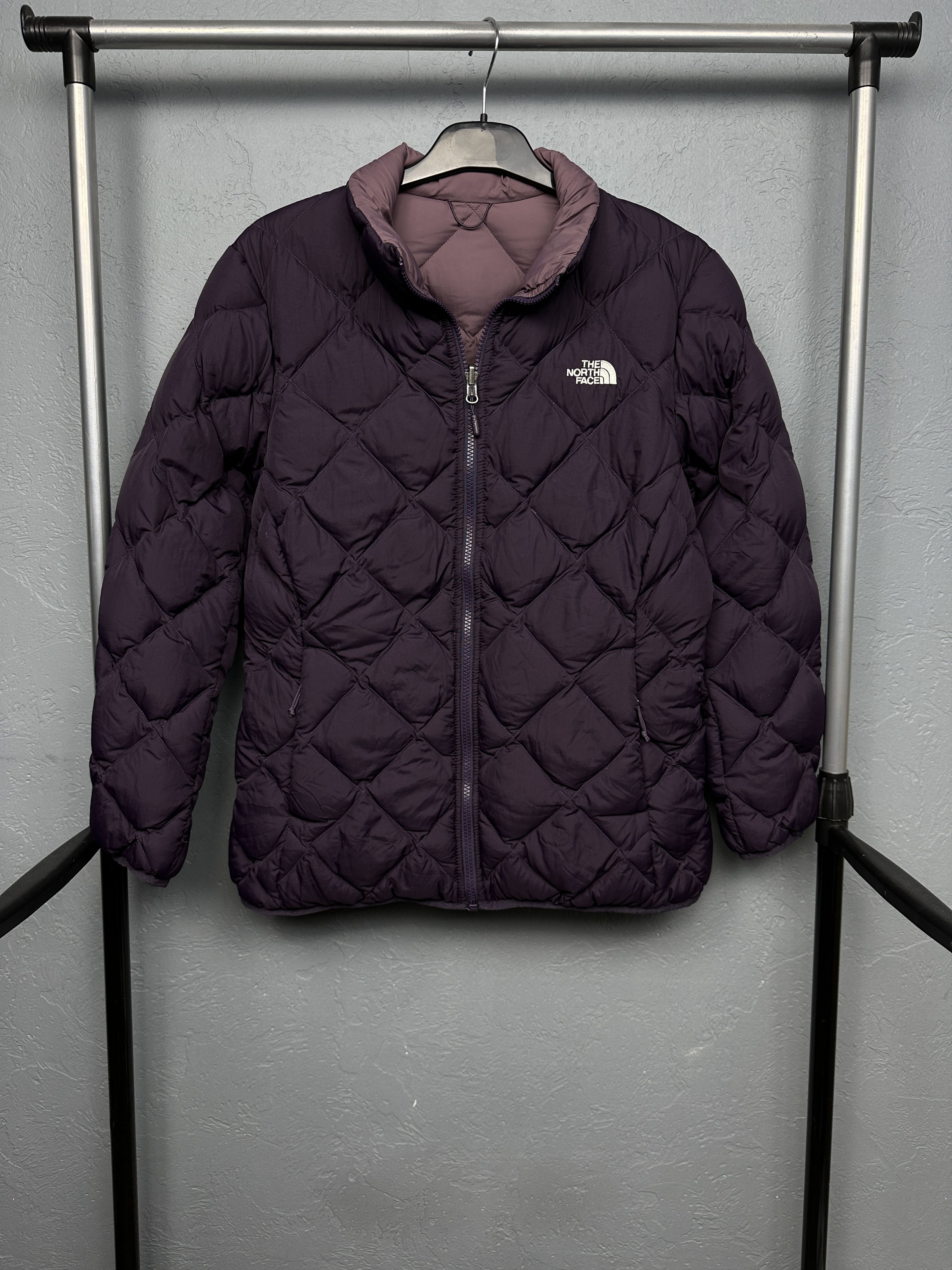 The North Face The North Face Womens Down Puffer Reversible Jacket Size L / US 10 / IT 46 - 1 Thumbnail