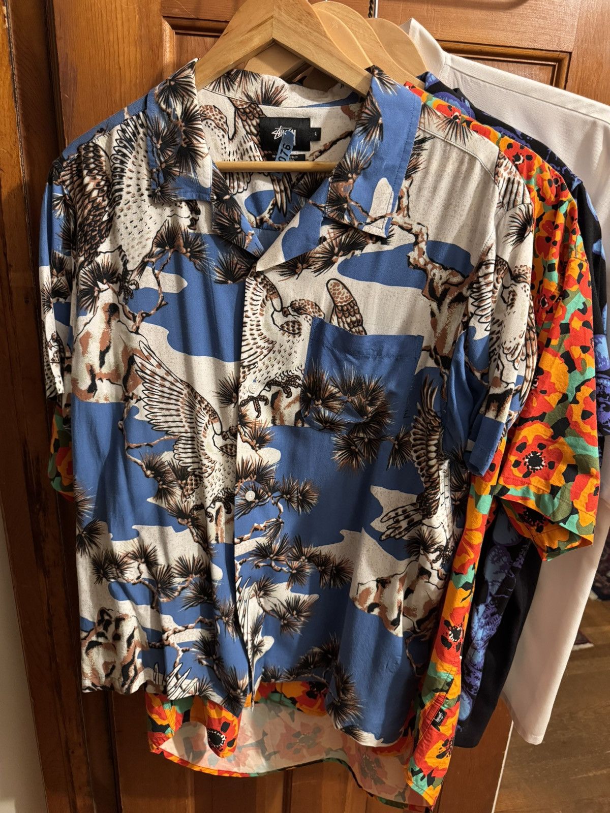 NOMA t.d × Stussy Stussy x NOMA t.d Cactus Rayon Button Up