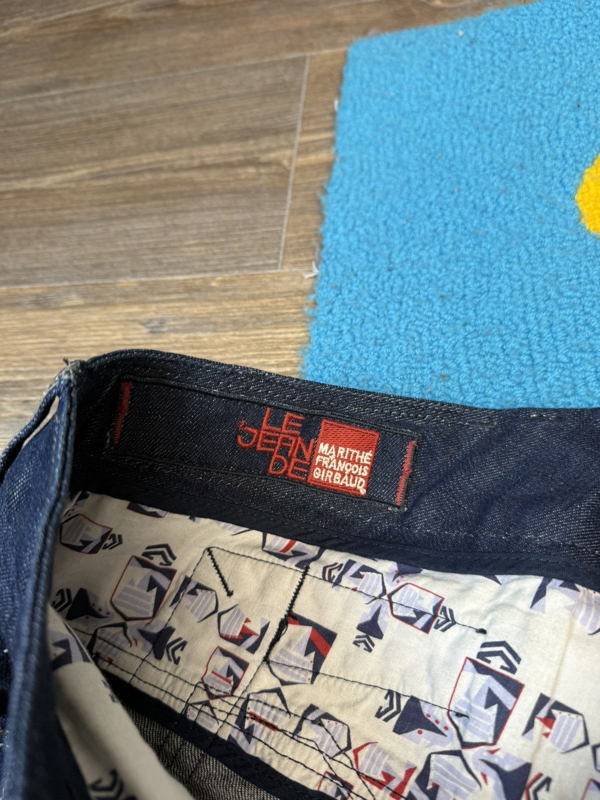 Marithe + Francois Girbaud × Vintage Marithe Francois Girbaud Blue Denim Indigo Pant Size US 28 / EU 44 - 11 Thumbnail