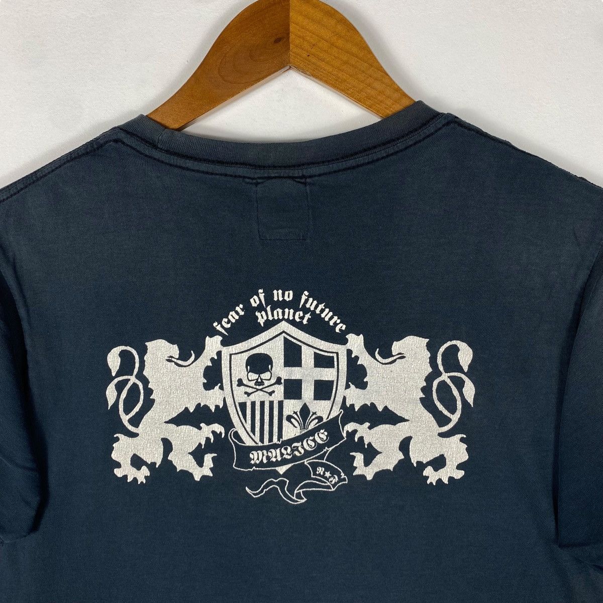 No Future Vintage NO FUTURE Fear Of No Future Planet Punk Tee Shirt Size M / US 6-8 / IT 42-44 - 6 Thumbnail