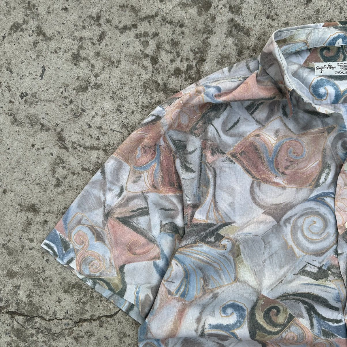 Angelo Litrico Vintage Japanese Style Angelo Litrico Shirt Overprinted Size US L / EU 52-54 / 3 - 3 Thumbnail
