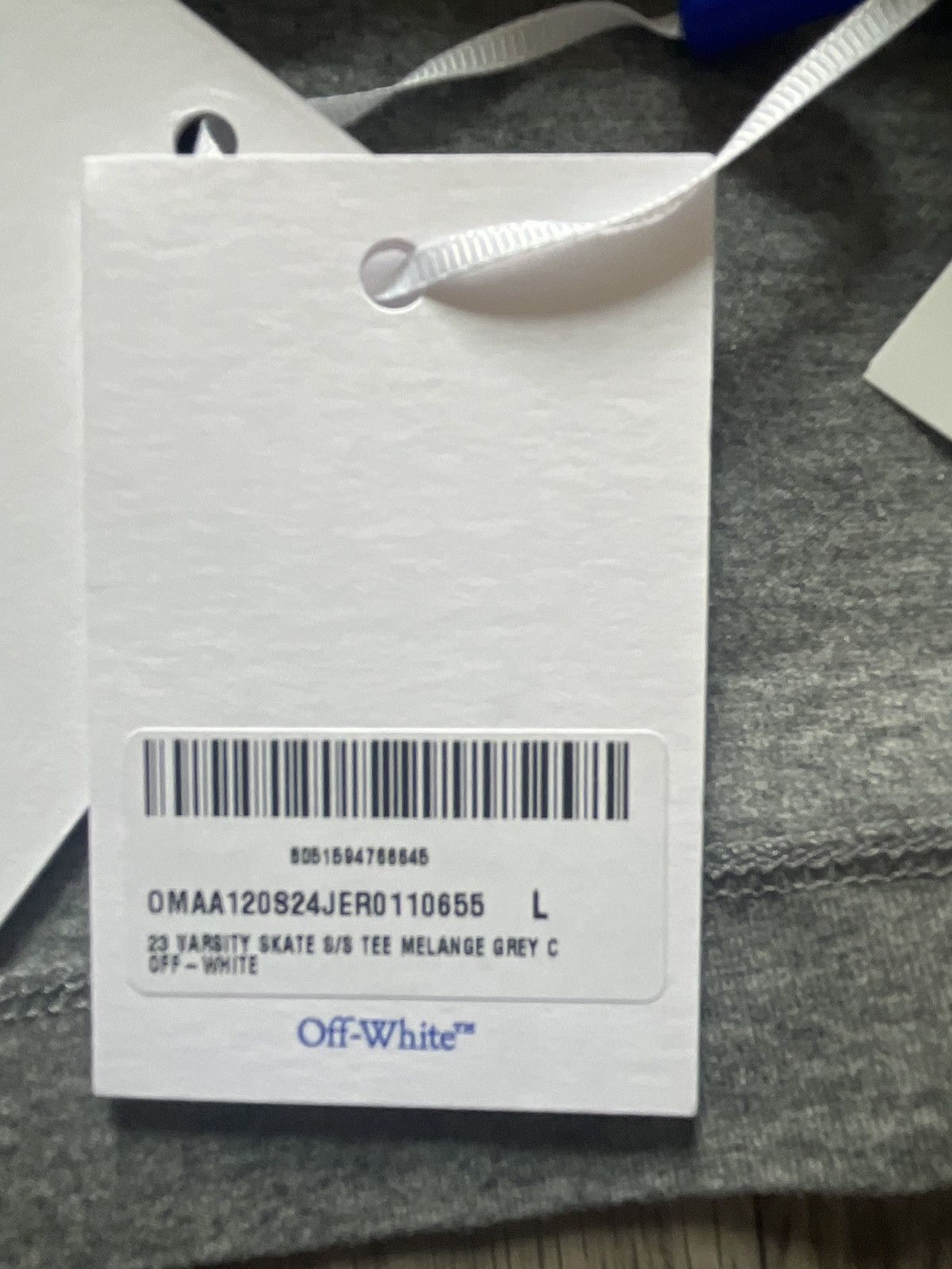 Off-White Off-white 23 varsity skate t shirt sz Large Size US L / EU 52-54 / 3 - 7 Thumbnail