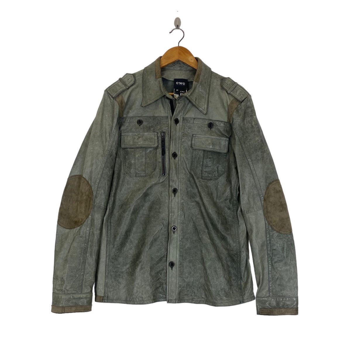 Costume National CnC leather jacket | Grailed