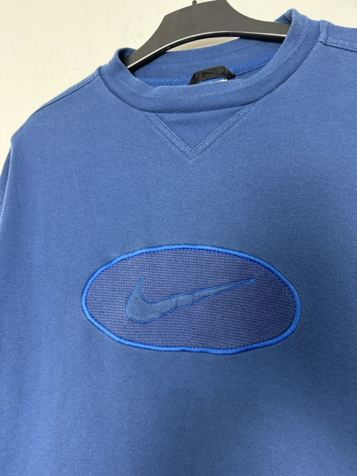 Nike Vintage nike swoosh big logo sweatshirt 90s Size US M / EU 48-50 / 2 - 2 Thumbnail