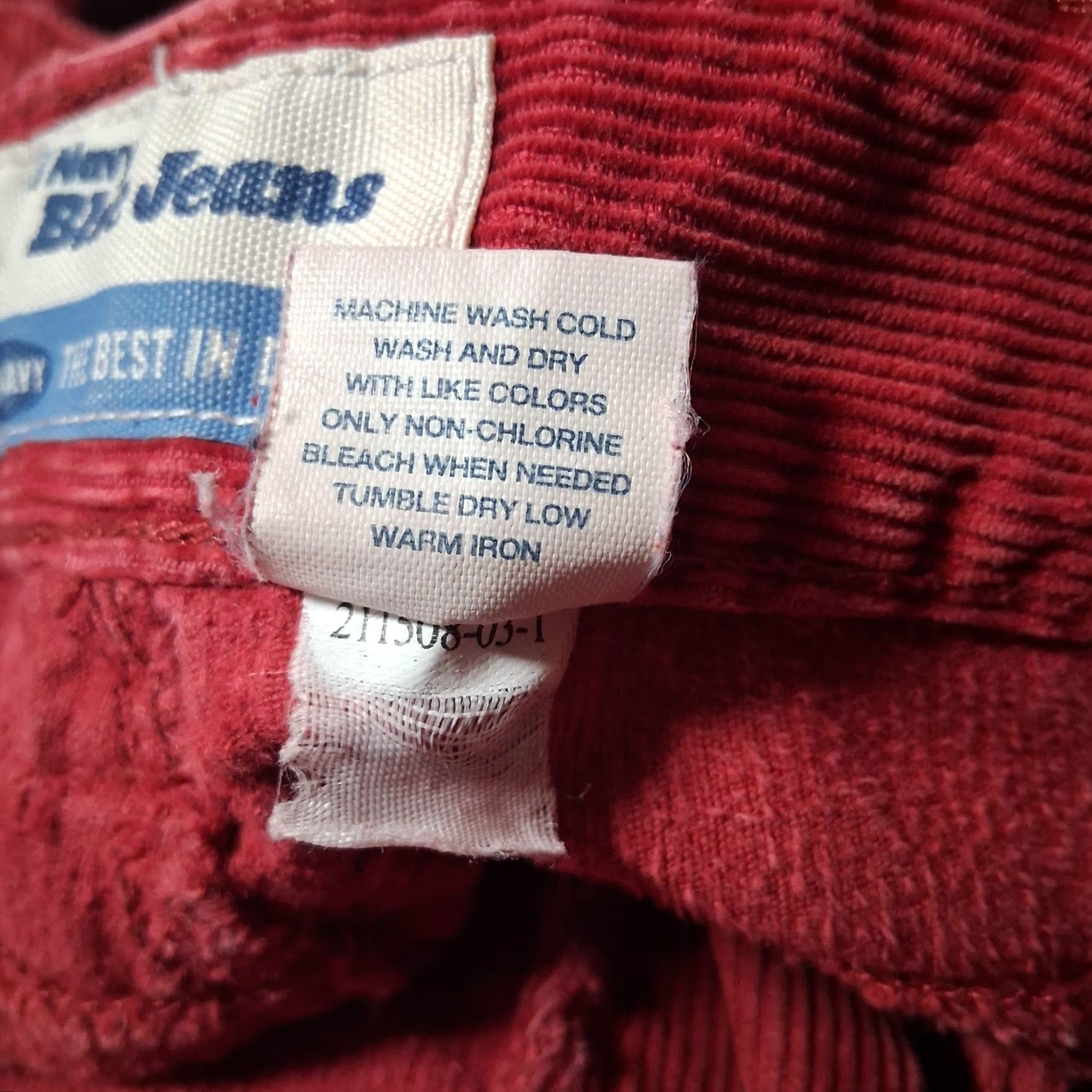 Old Navy VINTAGE Old Navy Corduroy Pants Women 6 Rust Cargo Button Fly Distressed Frayed Hem Casual Everyday Pants Womens Size 28" / US 6 / IT 42 - 6 Thumbnail