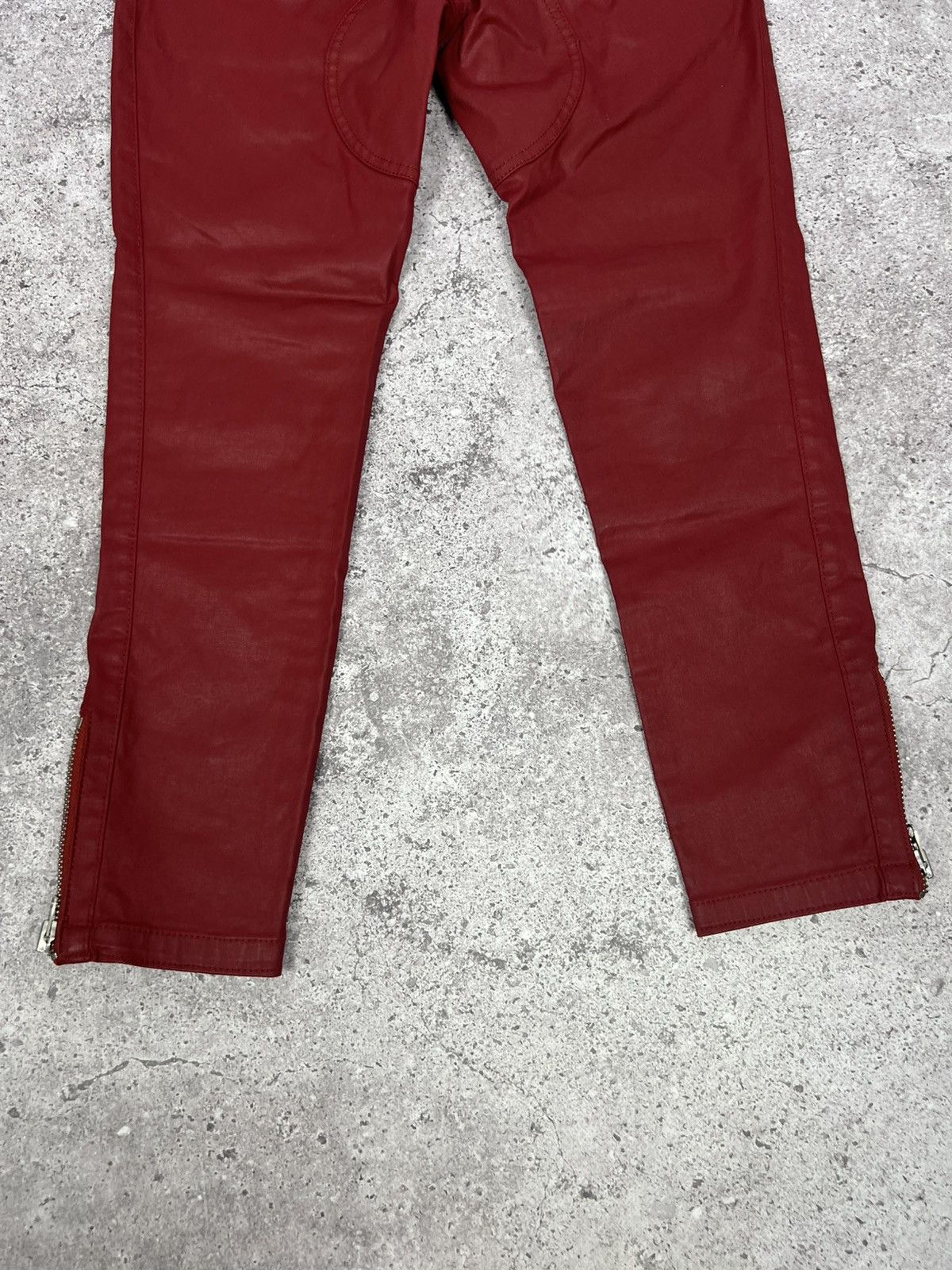 Isabel Marant Isabel Marant x H&M Pants Biker Moto Ankle Faux Leather Size 27" / US 4 / IT 40 - 13 Thumbnail