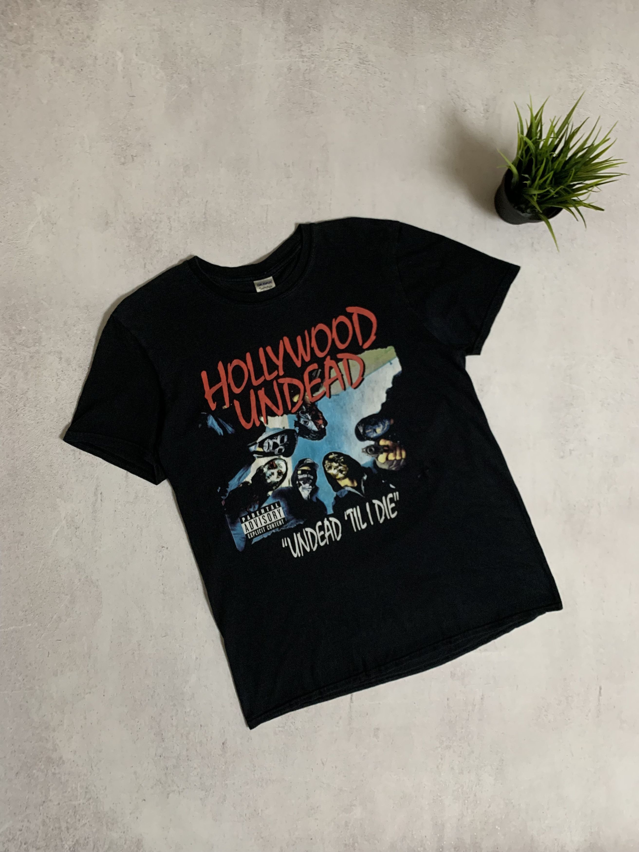 Band Tees Vintage Hollywood Undead T Shirt Tee Baggy Big Logo Y2K 90s Size US L / EU 52-54 / 3 - 1 Thumbnail