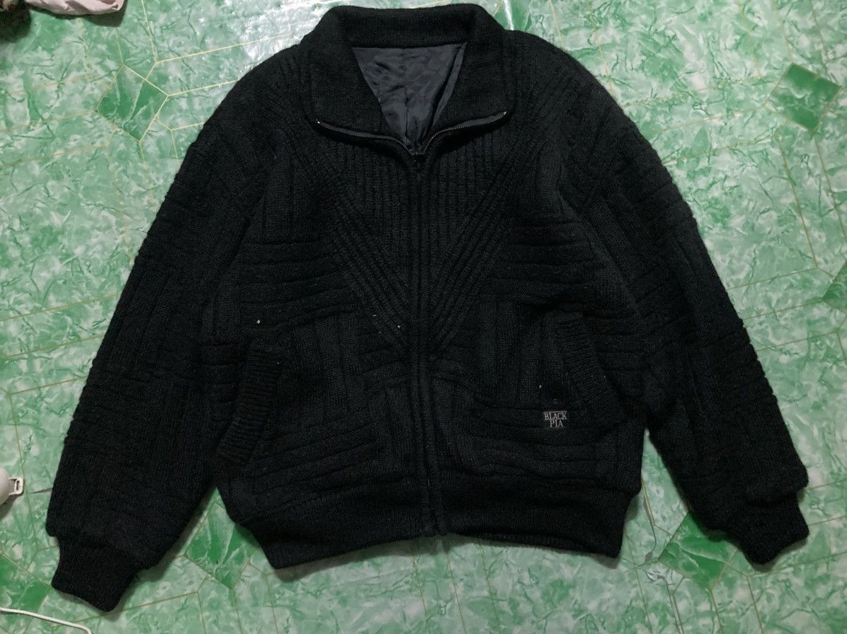 Other Vintage Black Pia Bomber Jacket Size US L / EU 52-54 / 3 - 1 Thumbnail