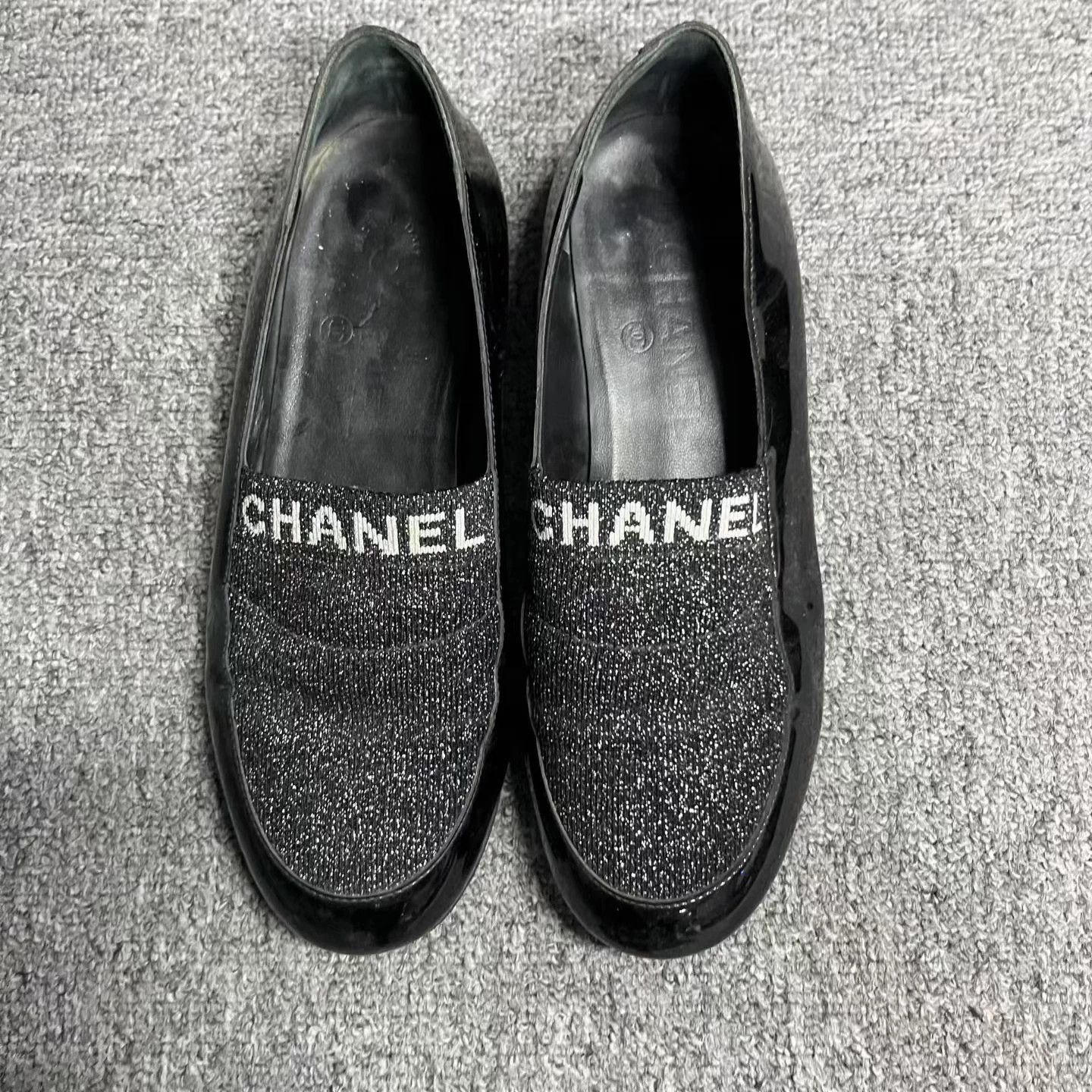 Chanel Chanel Women's Black Comfort Loafer 35.5 Size US 4.5 / IT 34.5 - 3 Thumbnail