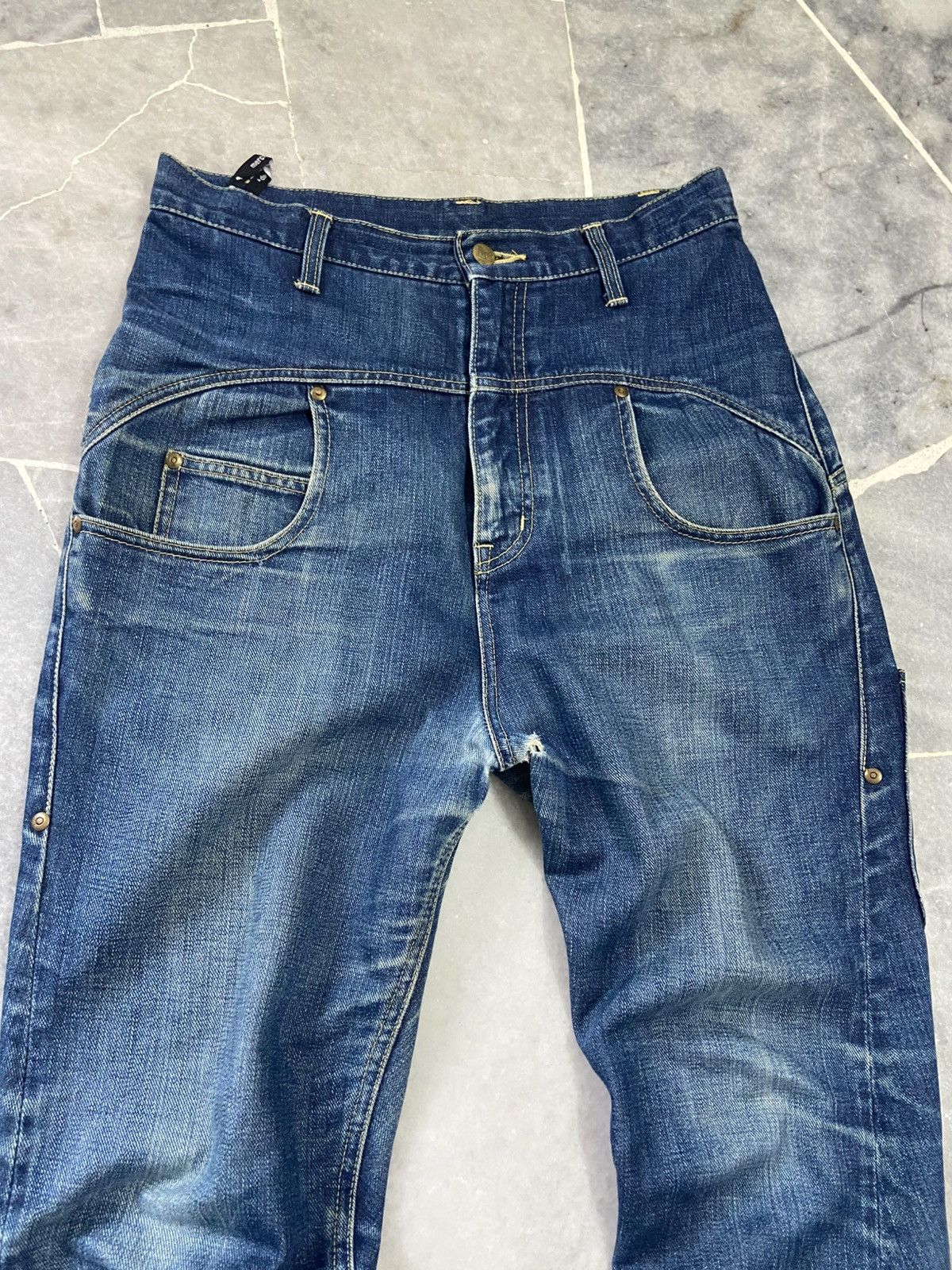 Issey Miyake Vintage Lee X Mercibeaucoup By Issey Miyake Jeans Size US 32 / EU 48 - 4 Thumbnail