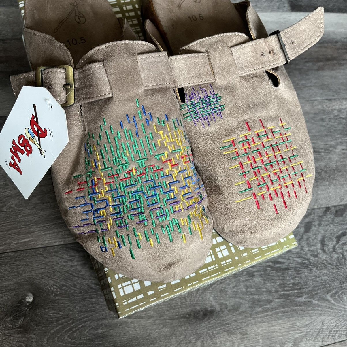 Kentucky Boy Tyler Kentucky Boy Tyler Dogma Mock Mend Mule Sandals Clogs Folk Size US 10.5 / EU 43-44 - 4 Thumbnail