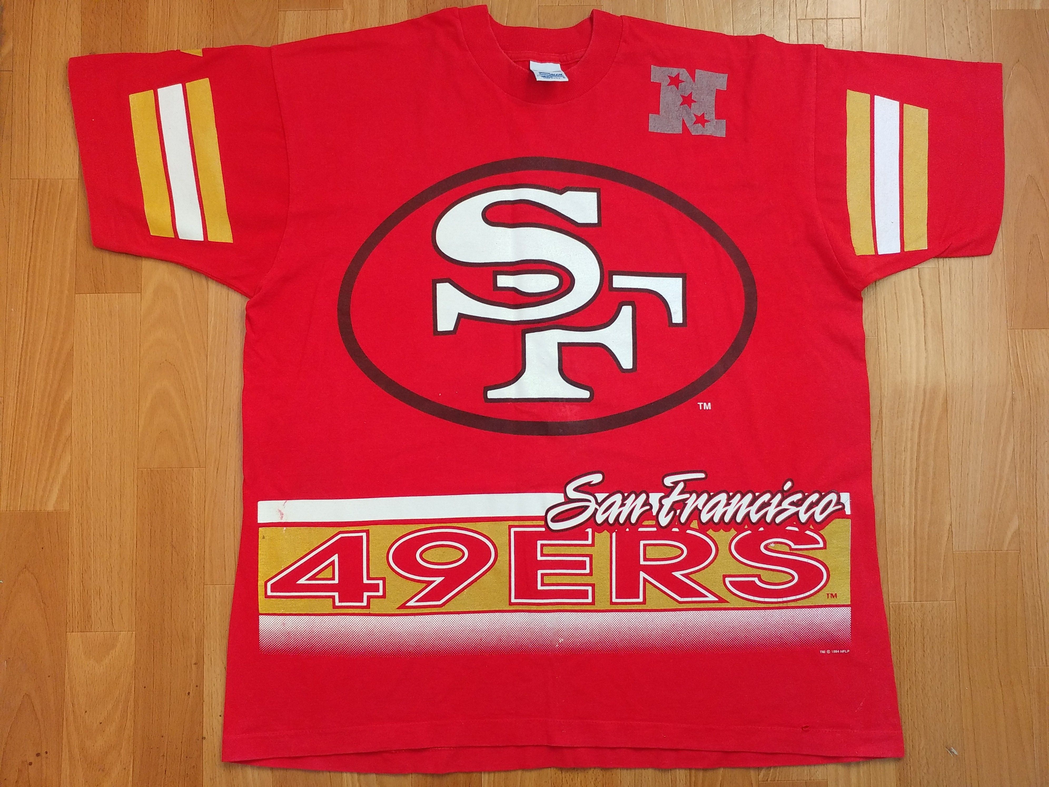 NFL × Vintage NFL San Francisco 49ers t-shirt, 1994 jersey, vintage XL Size US XL / EU 56 / 4 - 19 Thumbnail