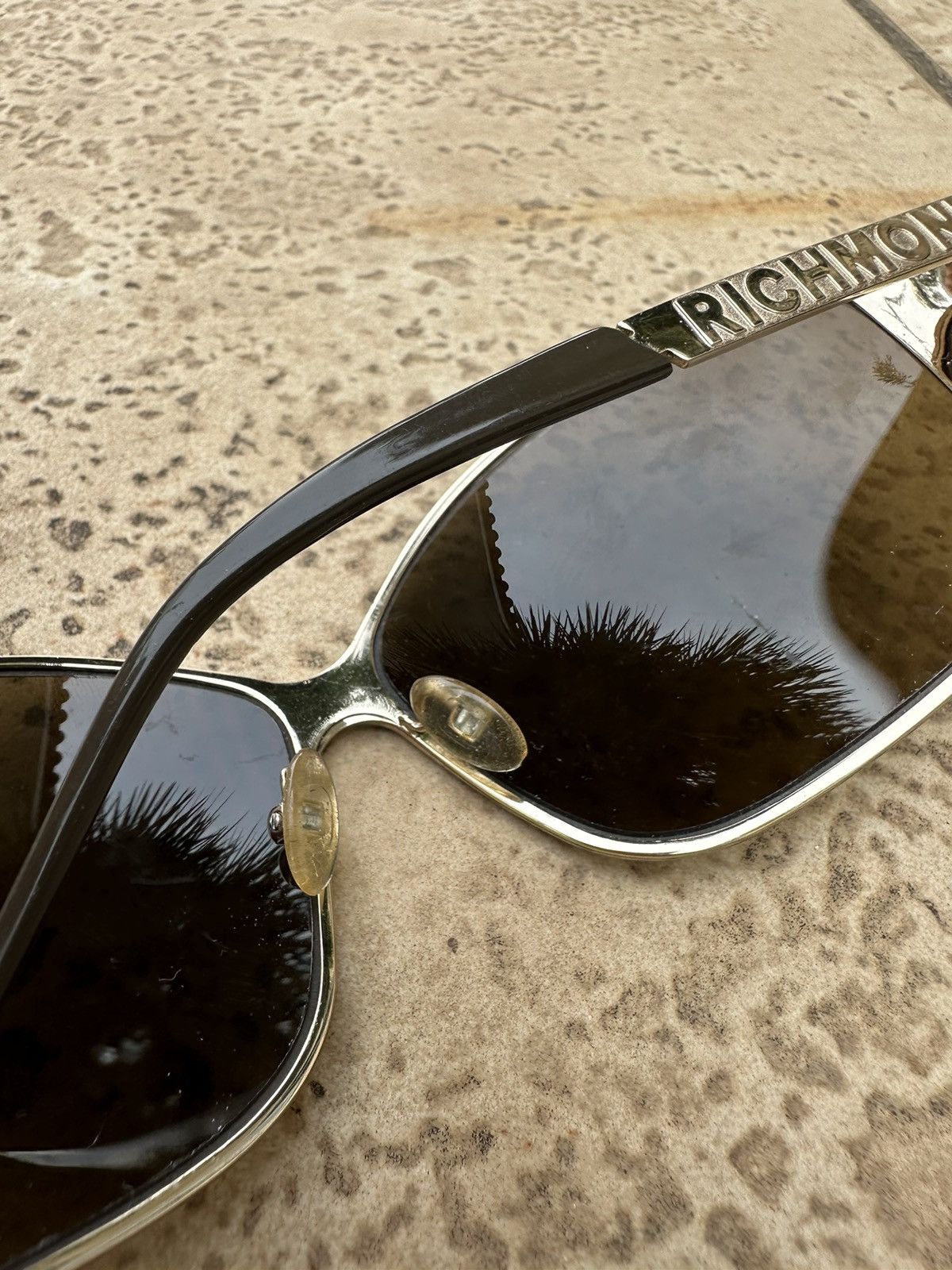 John Richmond John Richmond Sunglasses Gold JR 55704 Size ONE SIZE - 7 Thumbnail