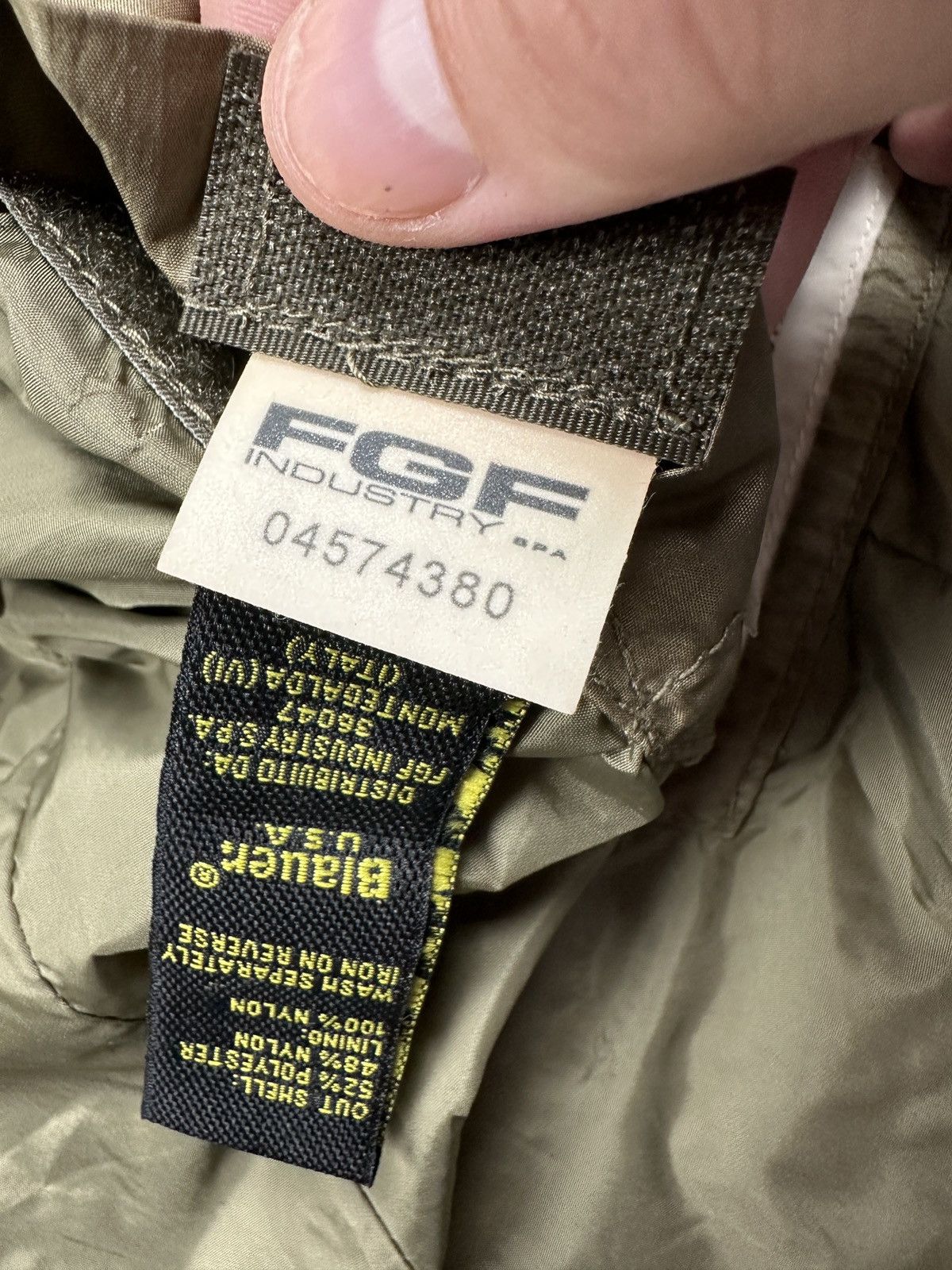 Alpha Industries Blauer USA Military-Style Hooded Belted Nylon Jacket 90s y2k Size XL / US 12-14 / IT 48-50 - 15 Thumbnail